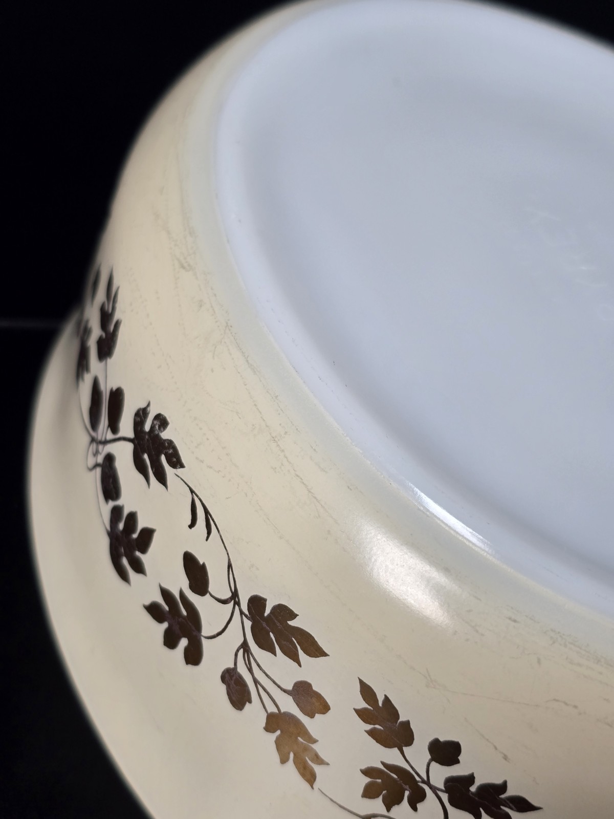 PYREX Golden Acorn Divided Dish and Oval Casserole w/ Lids PYREX Lot of 2