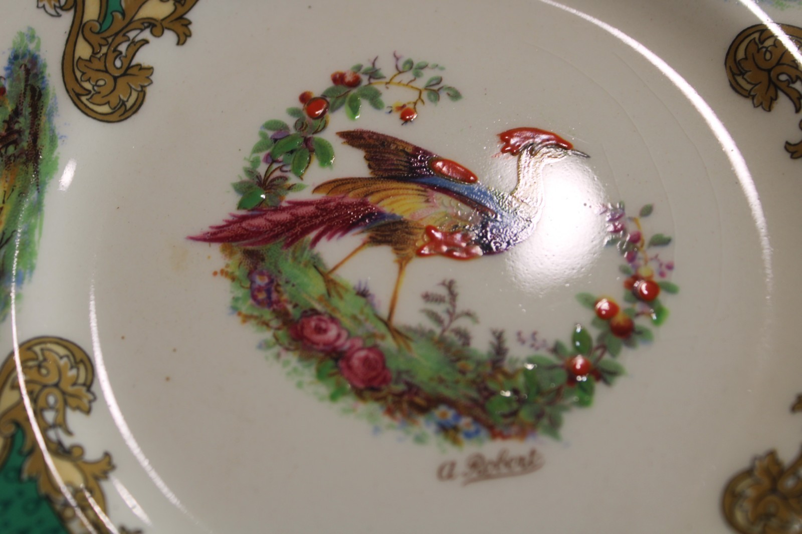 Myott Staffordshire Chelsea Bird 12 Bread Plates 6 3/8 (2 Crazing)