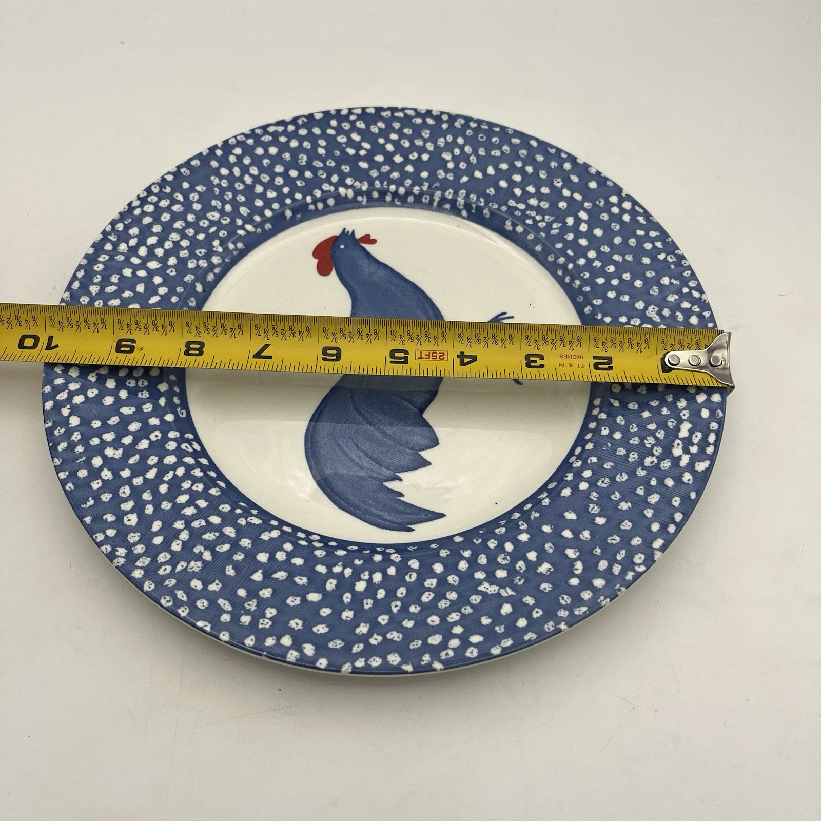 VTG Chanticleer Ictc – Alice Cotterell Rooster 10” Dinner Plate Burleigh England