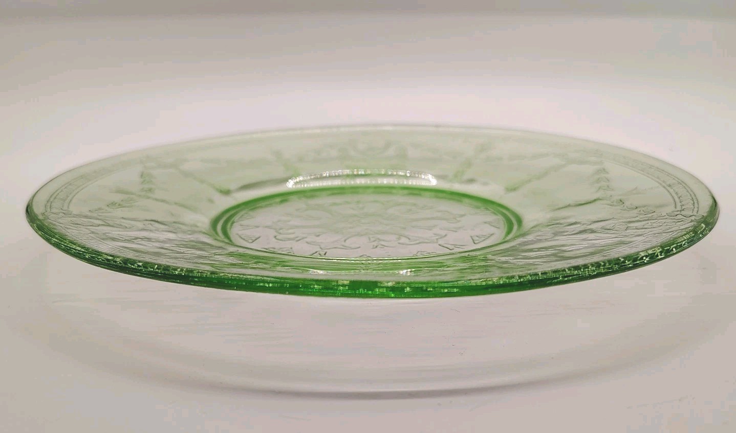 Depression Uranium Mixed Piece Glass Lot, 6 Pieces, UV Glow, VINTAGE