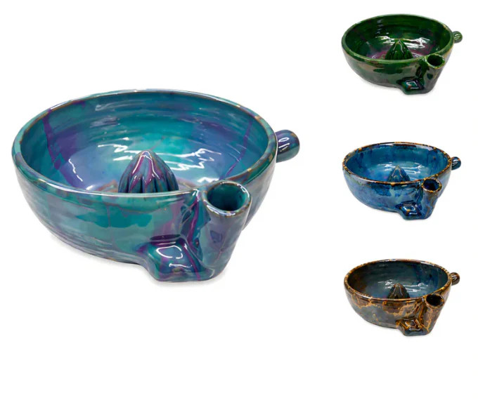 Hand made Berry Bowls available in 4 colors
