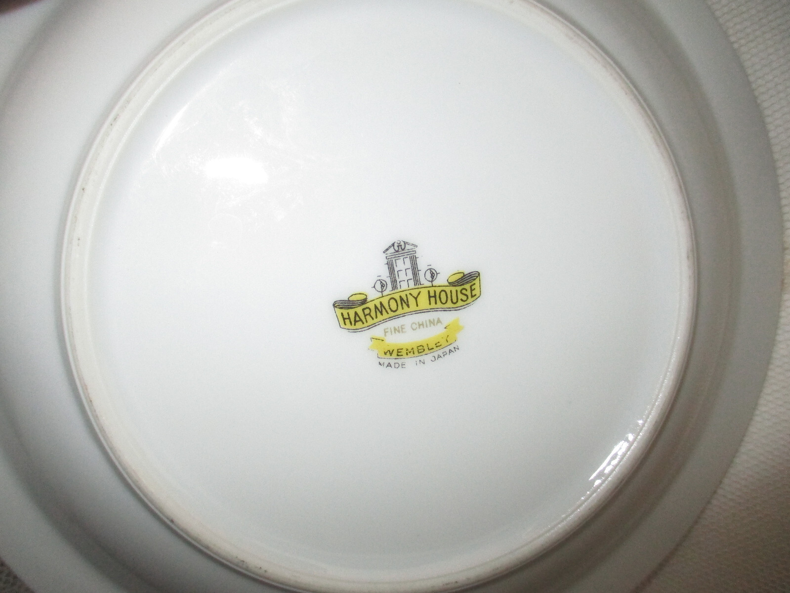 Vintage Harmony House “Wembley” Porcelain Dinner Set for 6 and Covered Tureen