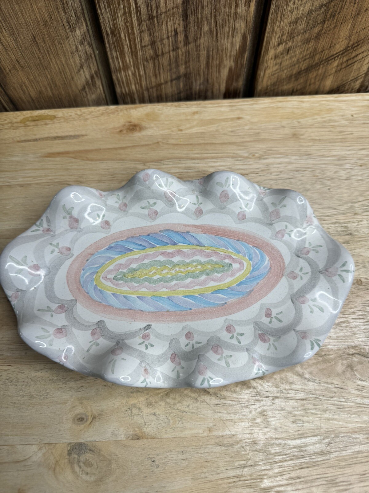 MacKenzie Child’s Fluted Platter