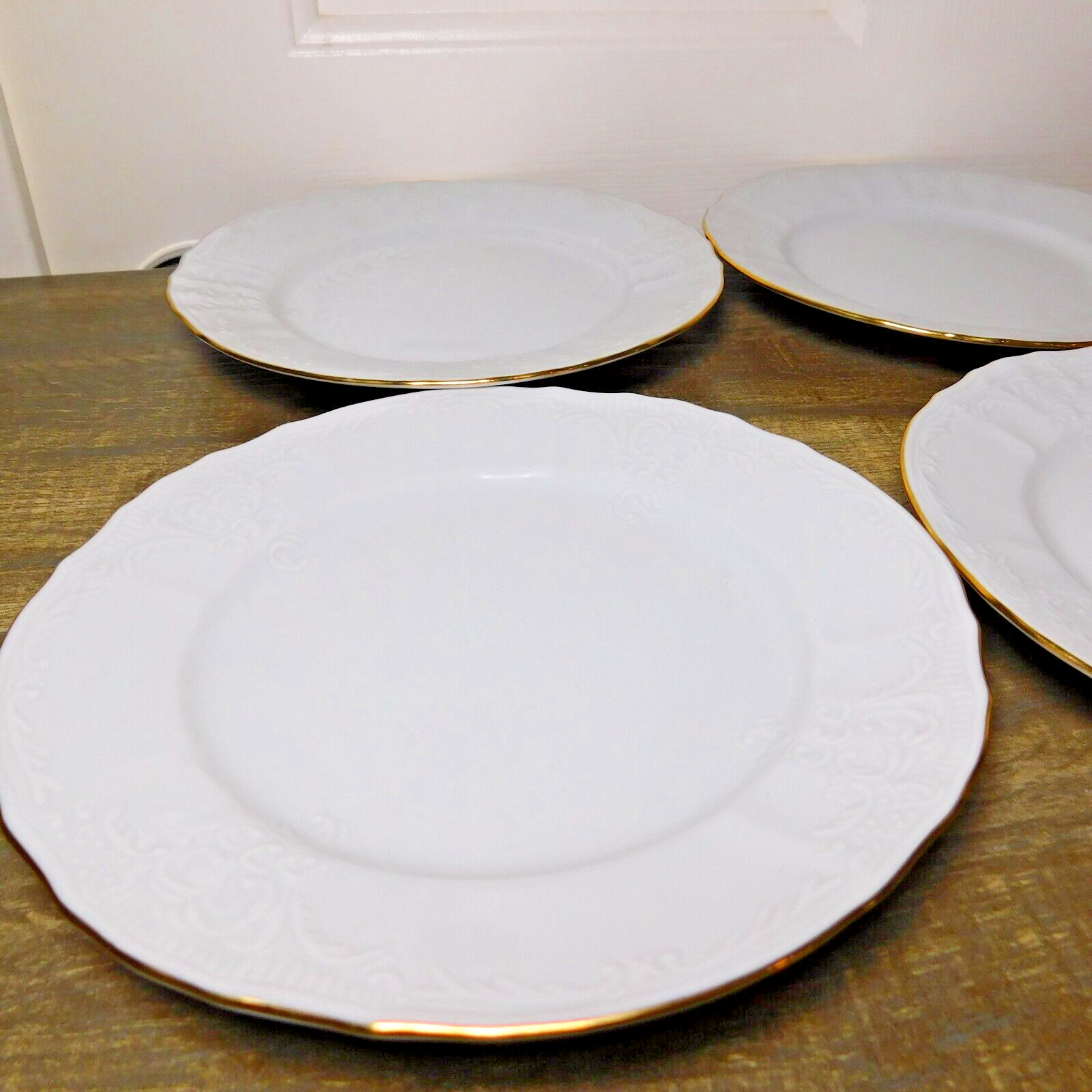 Bernardotte Ivory BOSCOV’S European Collection Czech 6.75″ BREAD PLATE Lot 4