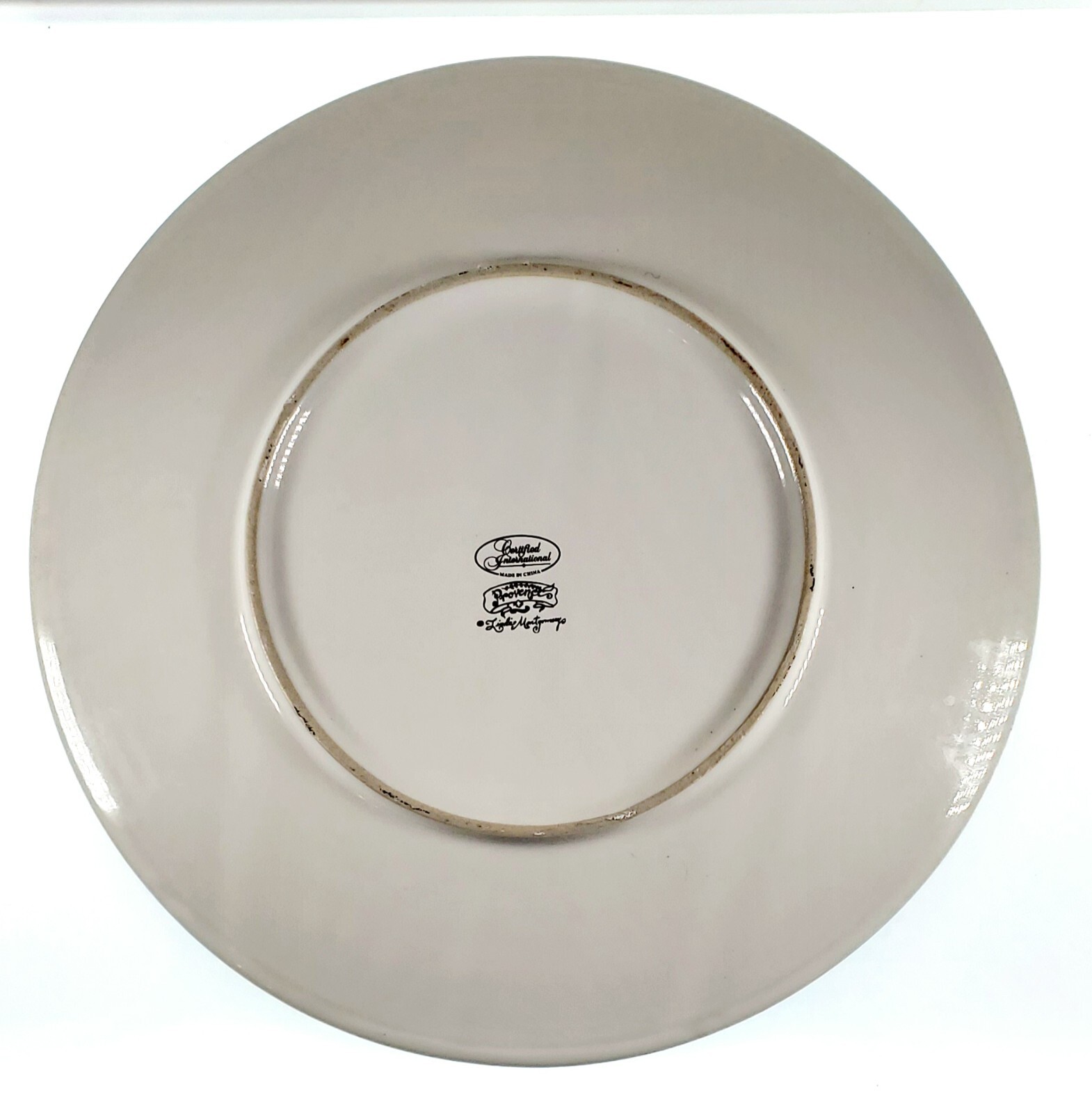 Certified Int’l Provence 10.75″ Dinner Decorative Plate Beets Linda Montgomery