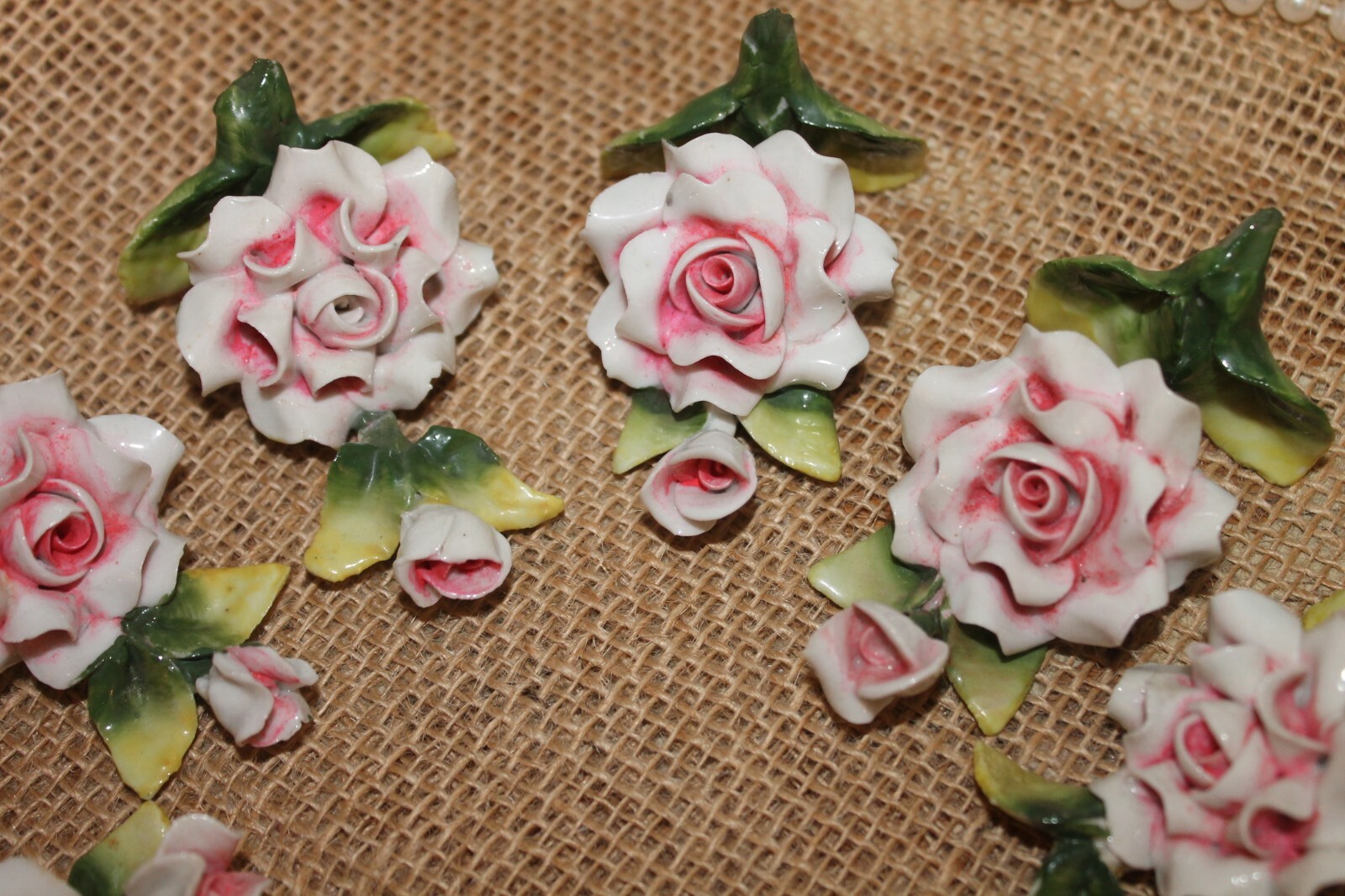 **CLEARANCE** Vintage Ceramic Flower – Made in Germany