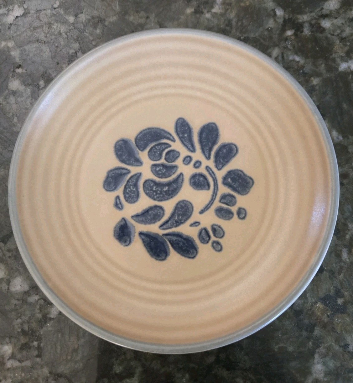 Set Of 4 Vintage Pfaltzgraff Folk Art 7″ Salad/Dessert Plates