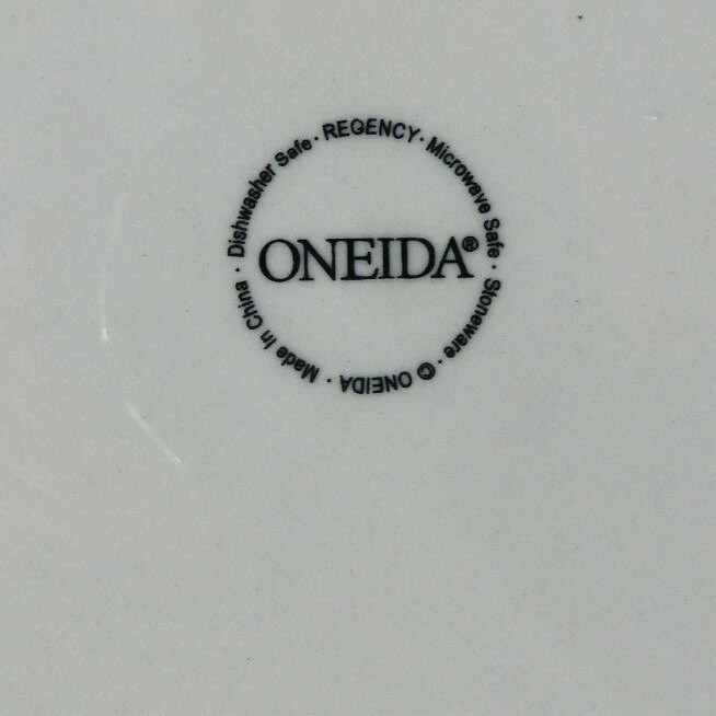 Oneida Regency Stoneware 12 3/8″ Chop Plate Round Platter