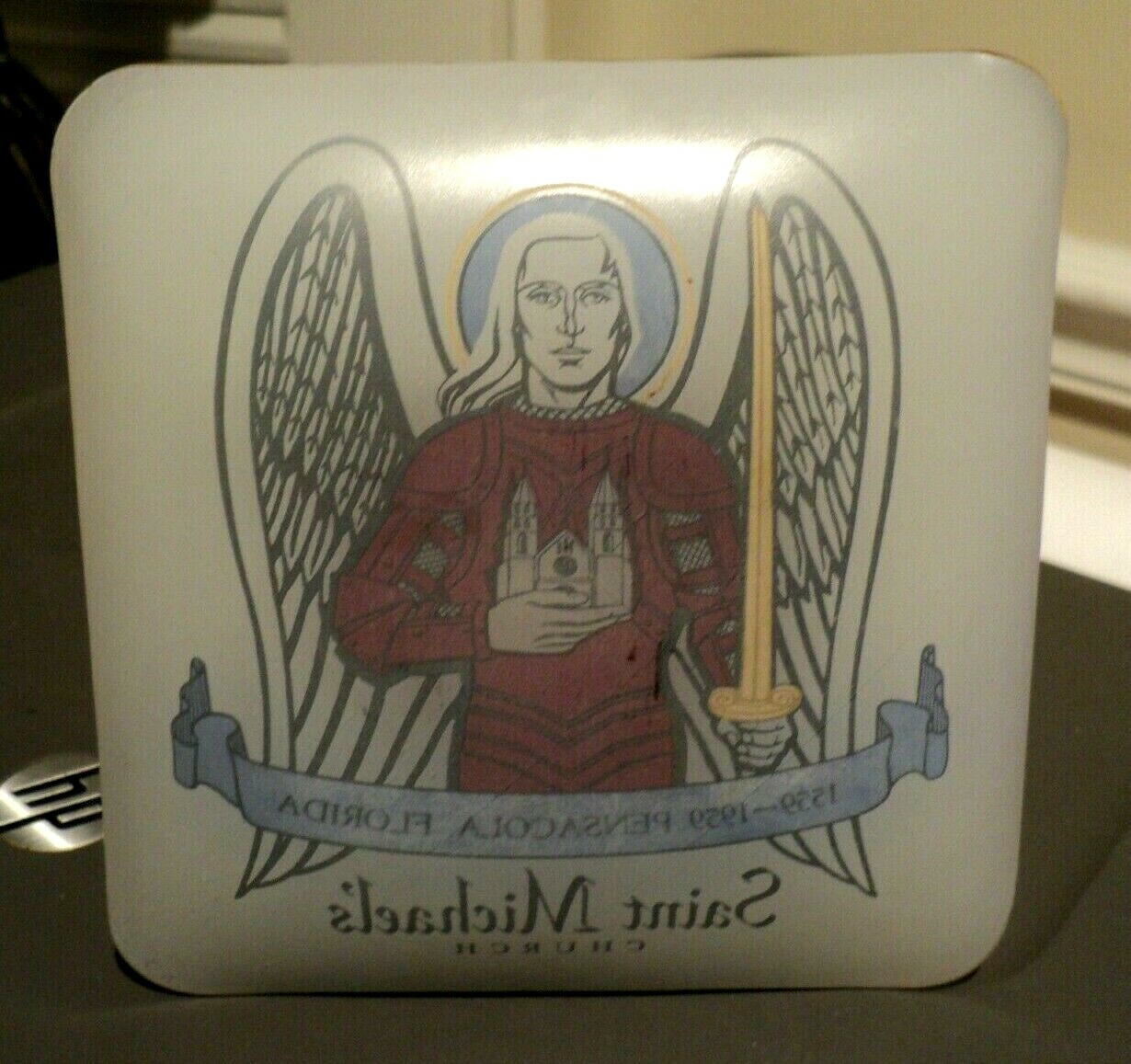 SAINT MICHAEL’S CHURCH 1559-1959 Pensacola Florida: 400 Year Commemorative Dish