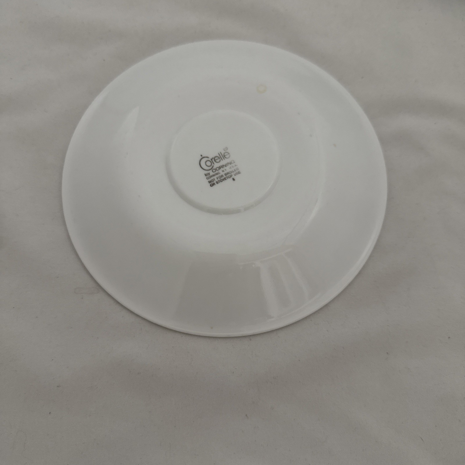 Corelle by Corning Crazy Daisy Spring Blossom Saucers 6 1/4″ Vintage Set 8