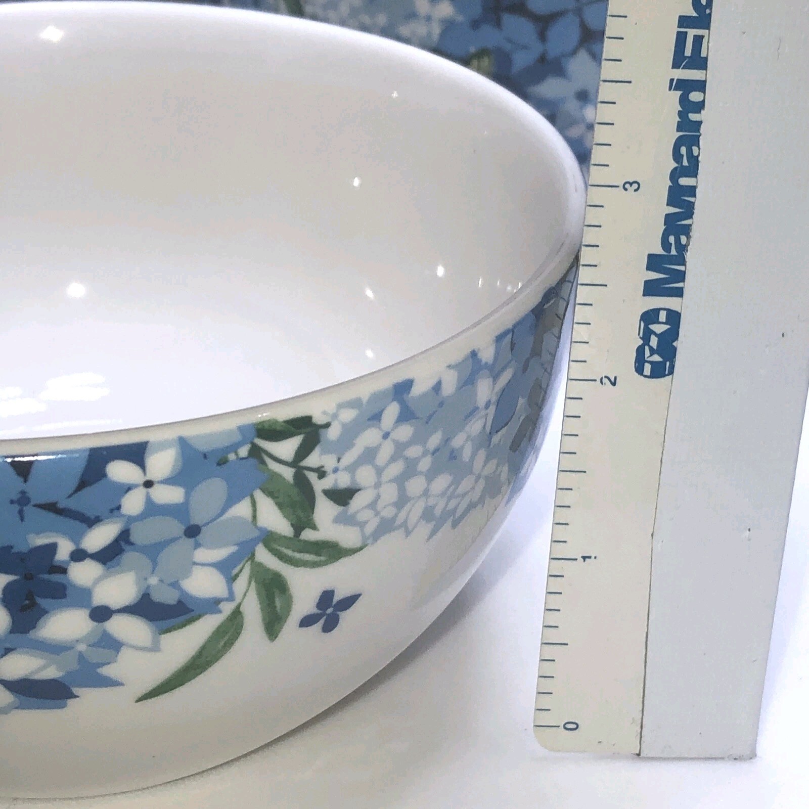 4 ROYAL NORFOLK 5.5” Bowls Cereal,Soup ice Cream Bowl Ceramic Flowers Butterfly