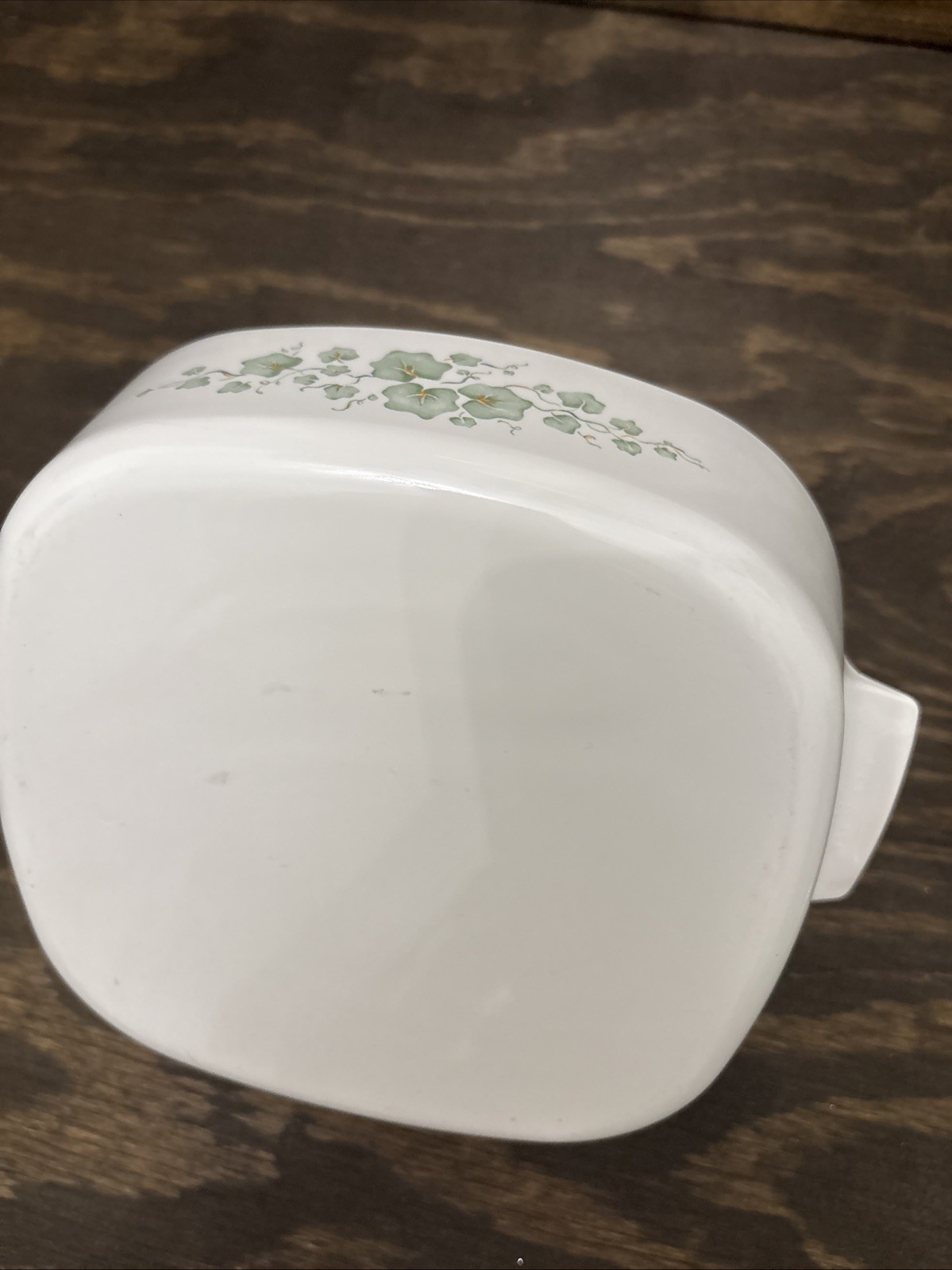 Corning Ware Callaway Ivy Green Casserole Dish Vtg 2 A-2-B And A-1.5-B