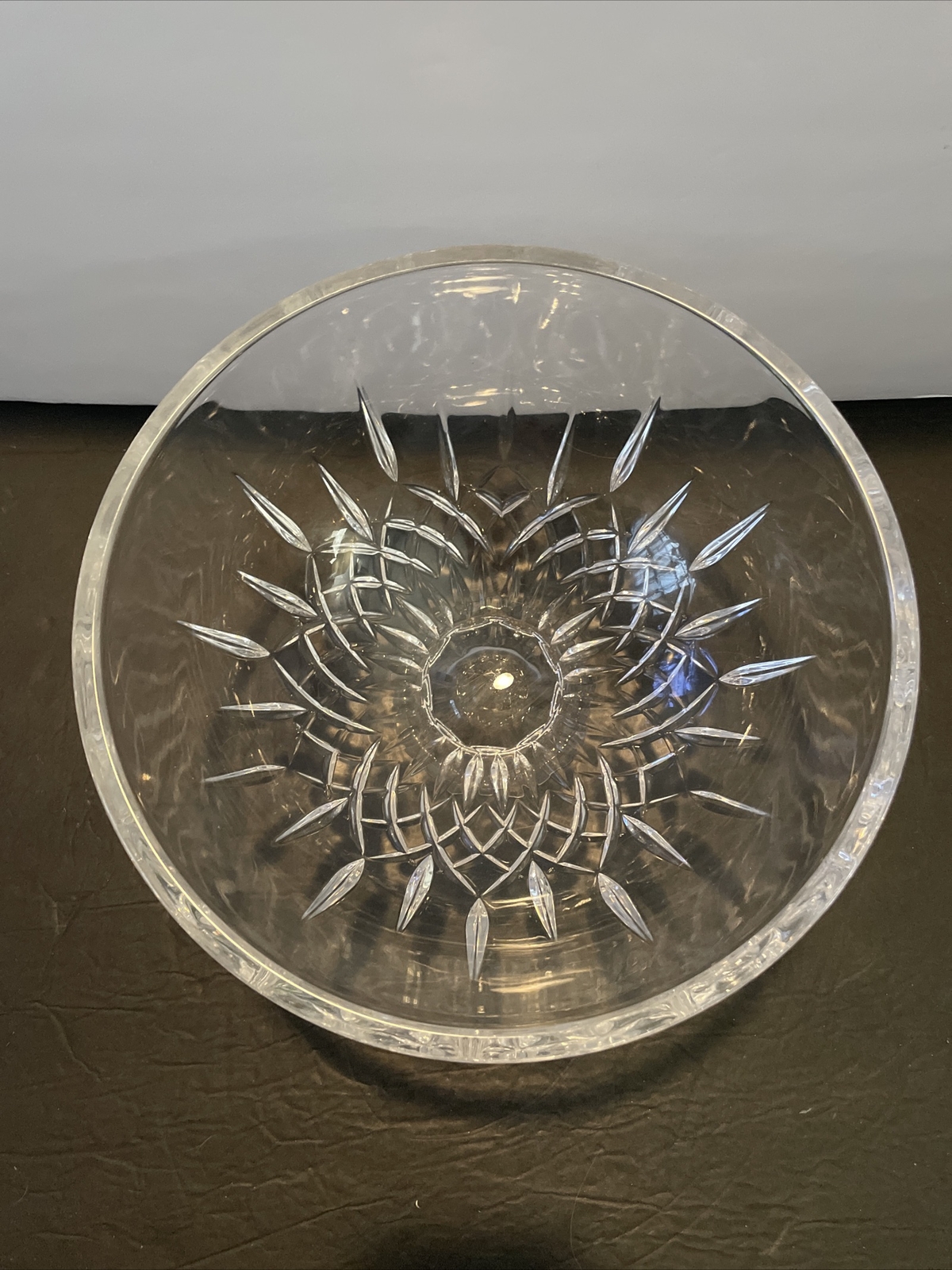 Vera Wang Wedgwood Fidelity-10″ Footed Crystal Bowl Lead Crystal – Germany
