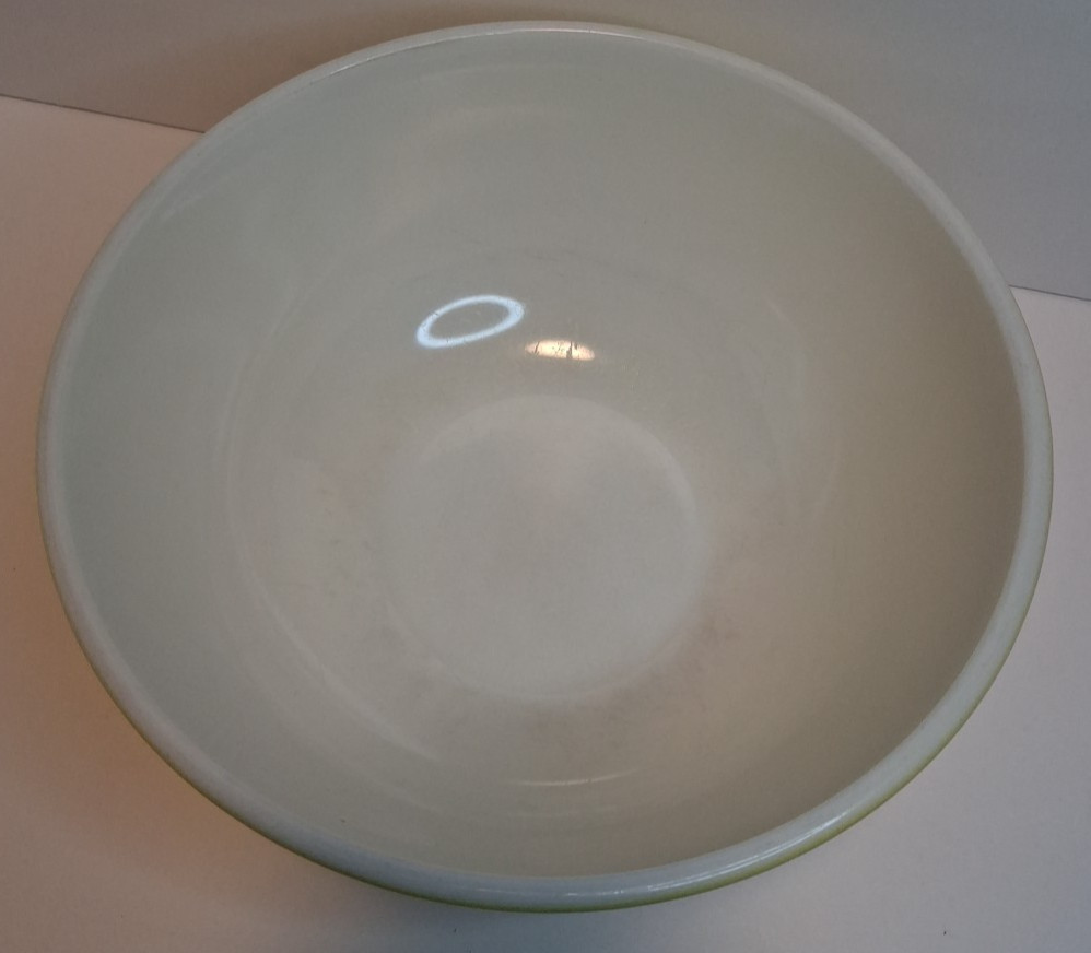 PYREX Primary Yellow #404 4 Quart & Blue #401 Mixing Bowls Very Good Condition