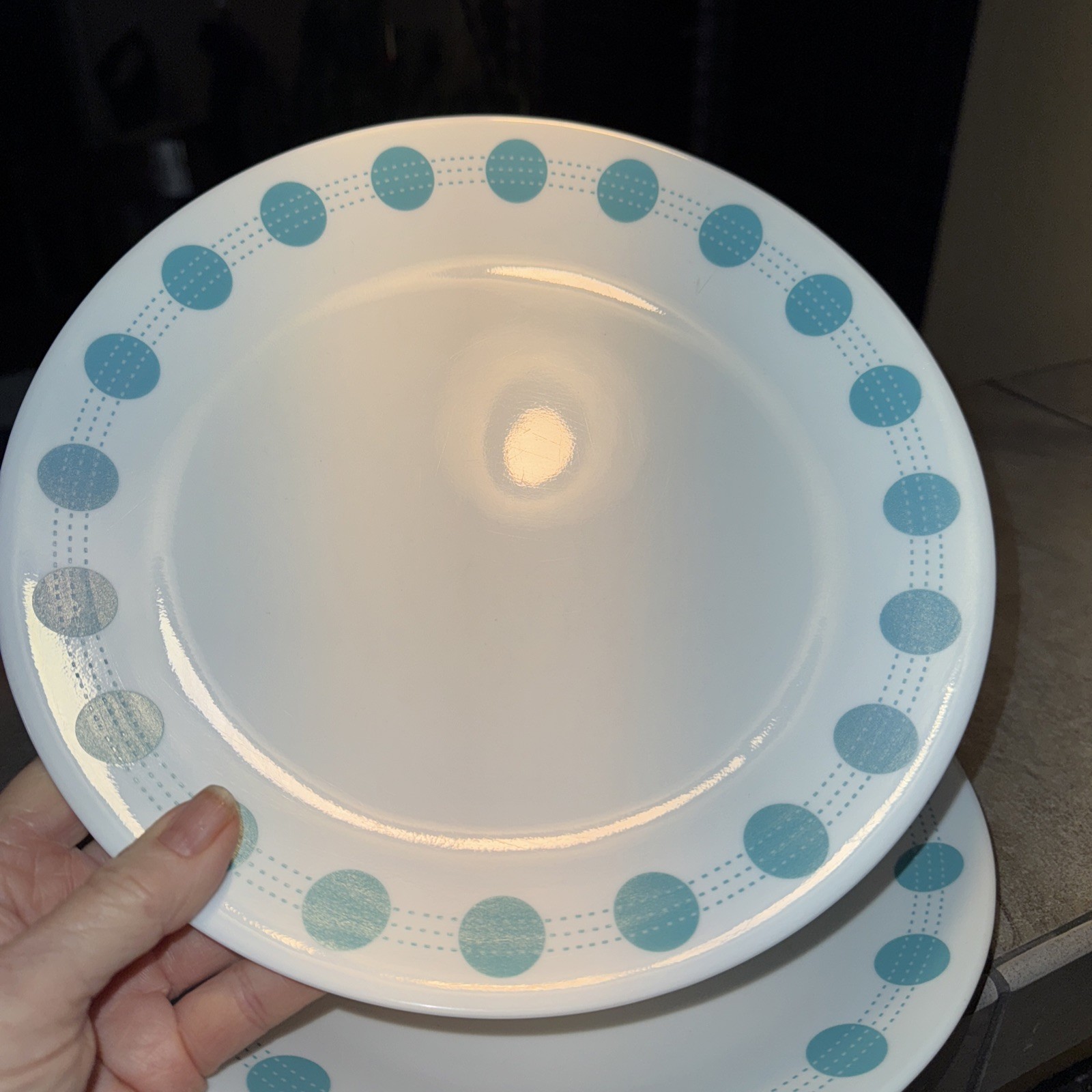 CORELLE SOUTH BEACH DINNER PLATES 10 1/4″ (3)