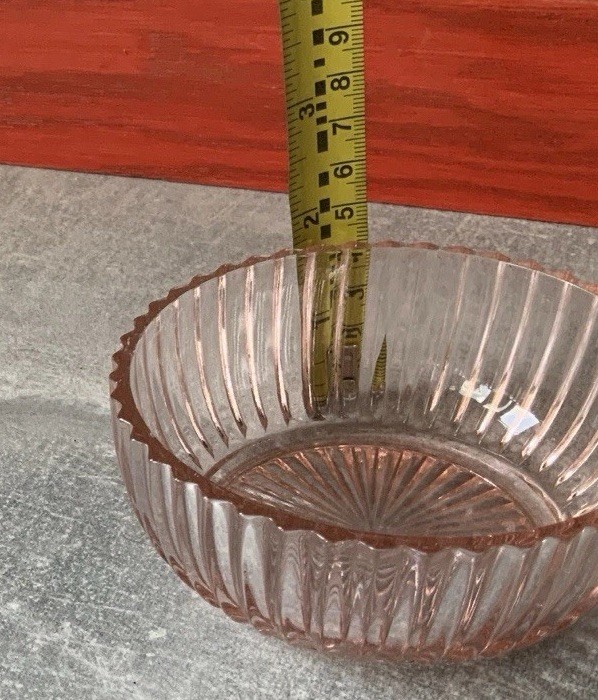 6 Pcs Depression Glass Collection Colors Variety Tappan Westmoreland Bryce Bro+