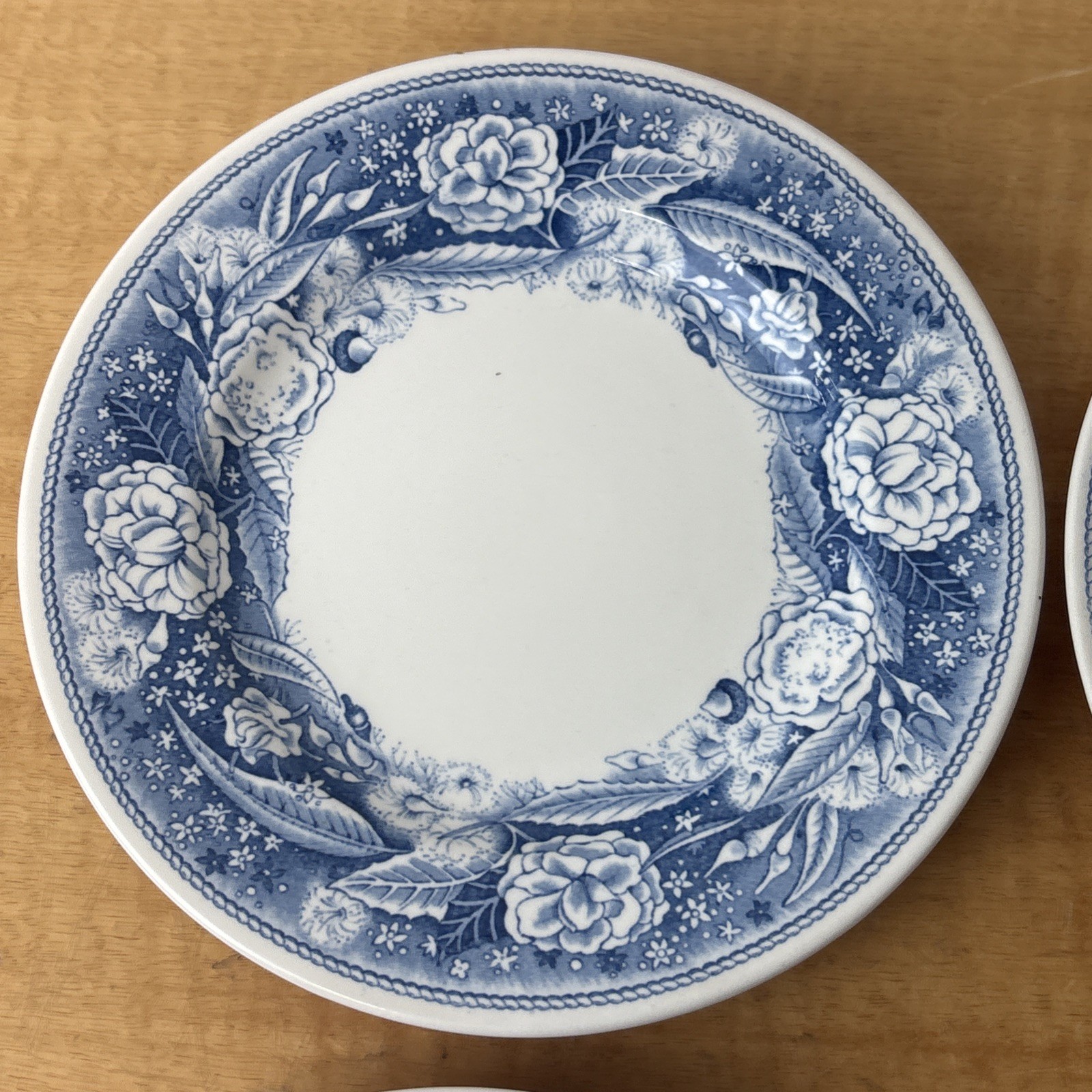 Pomona College Blue by Wedgwood Bread Plate Set of 4