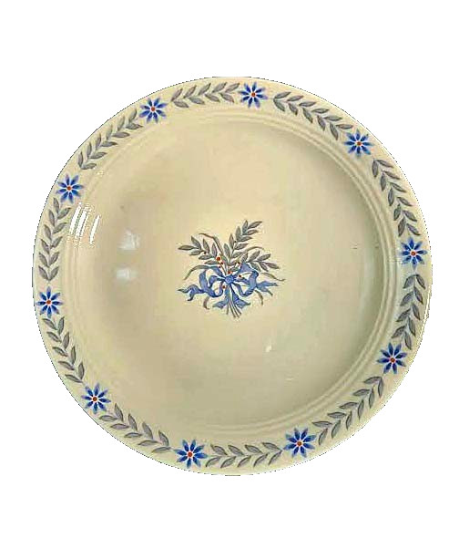 VTG Lot of 5- China Salad /Luncheon Plates Mixed Floral Blue White Pink