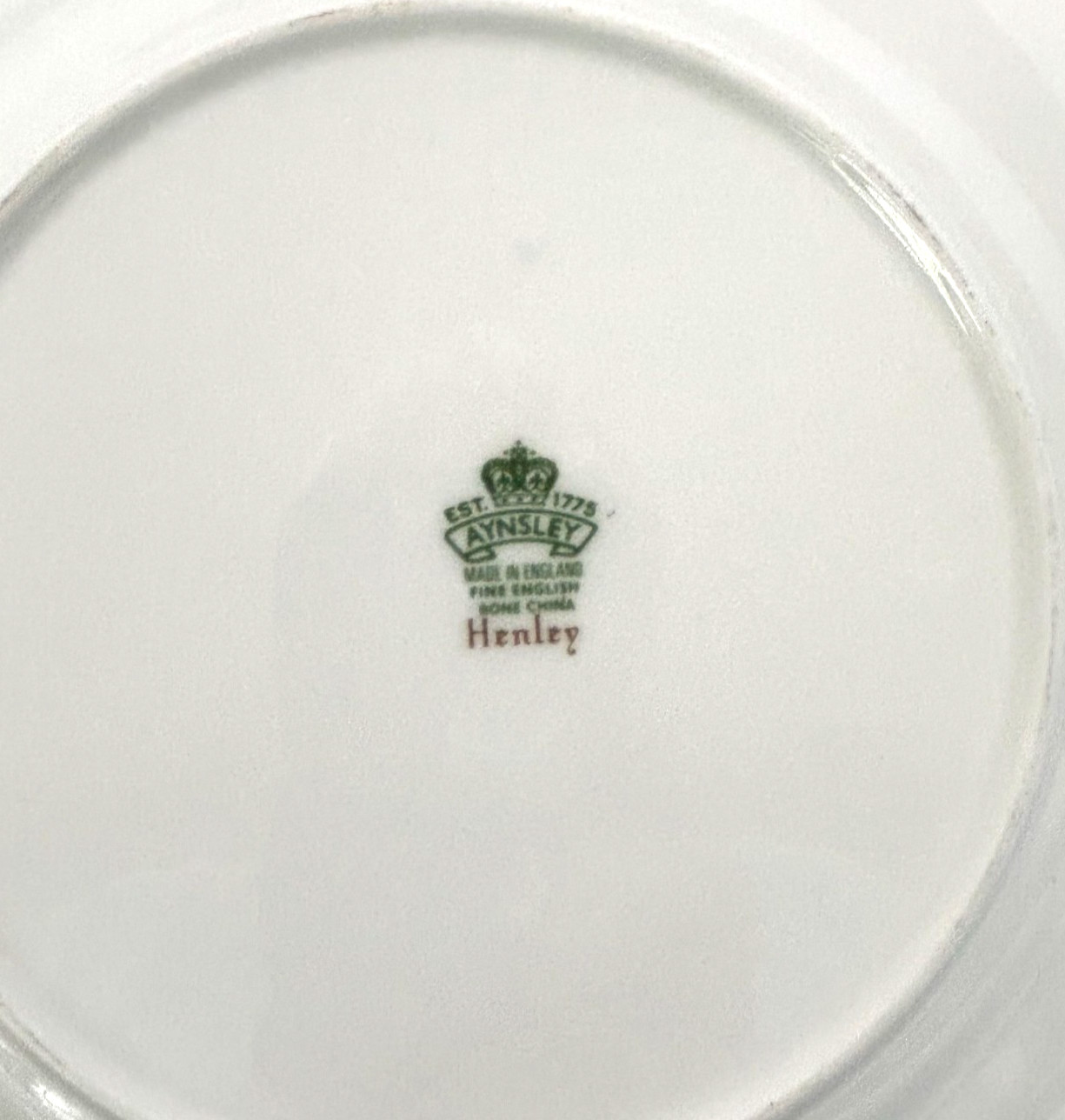 Vintage Mismatched Fine China Salad Party Dessert Plates Set of 4 Sage Greens