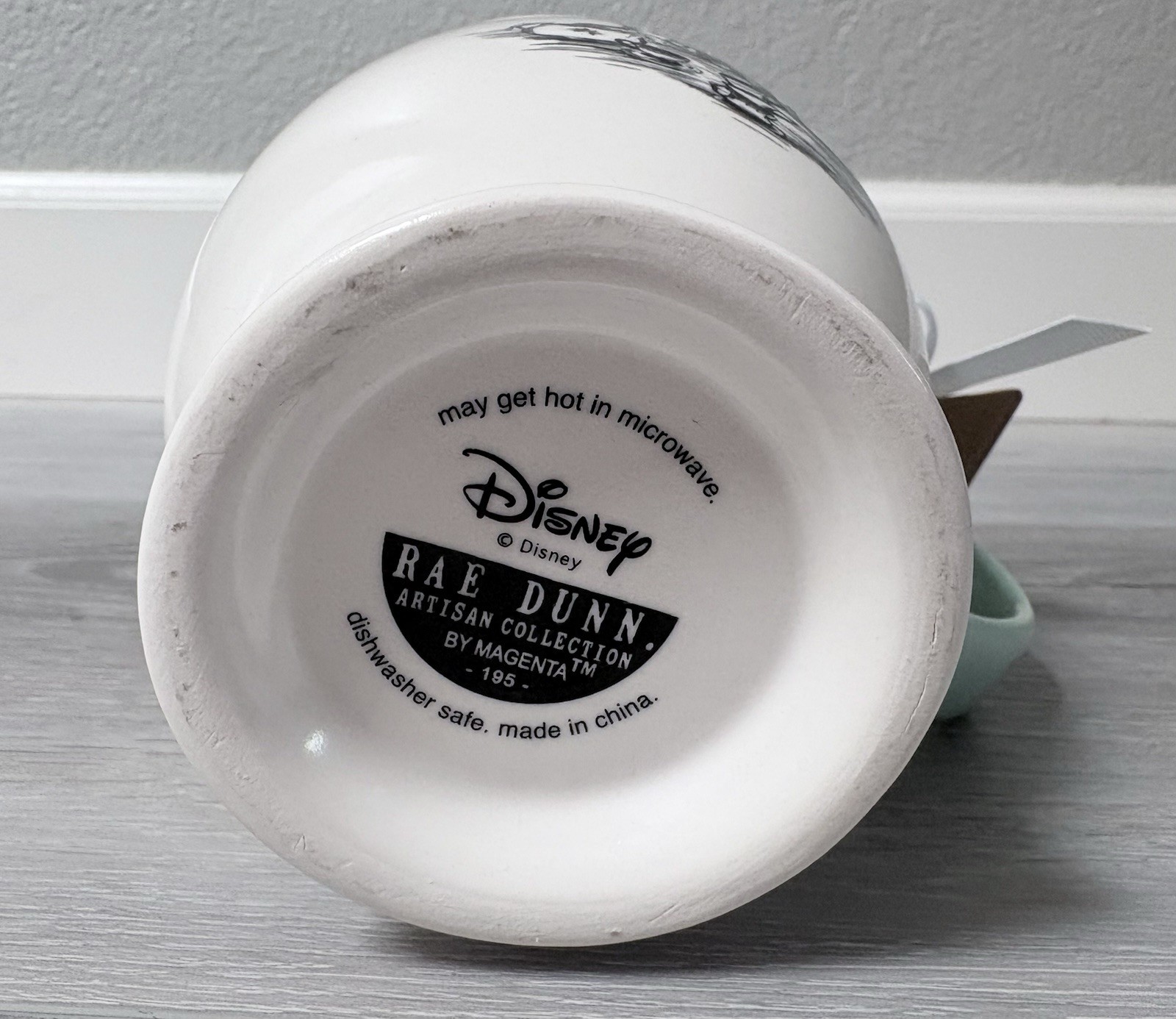 Rae Dunn x Disney Alice in Wonderland Mad Hatter Mug NEW with TAGS