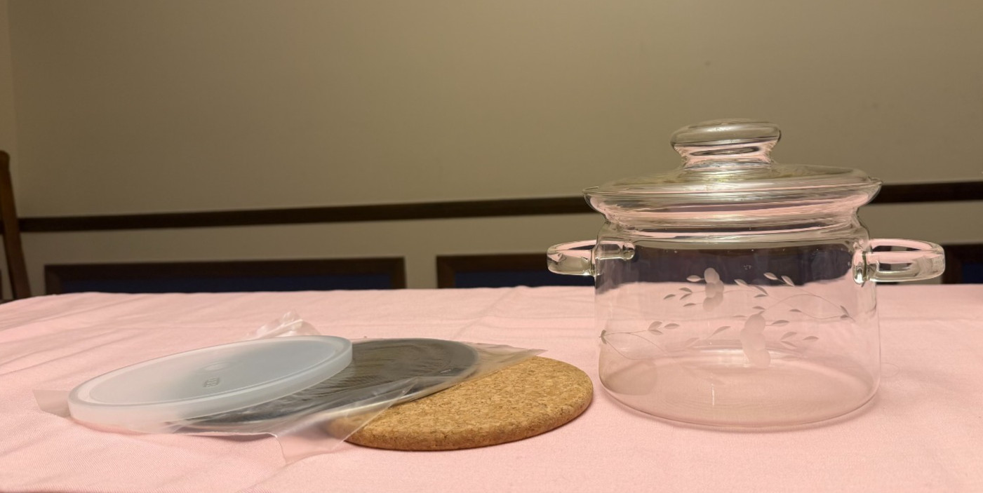 Princess House Crystal 2 Qt Casserole #646