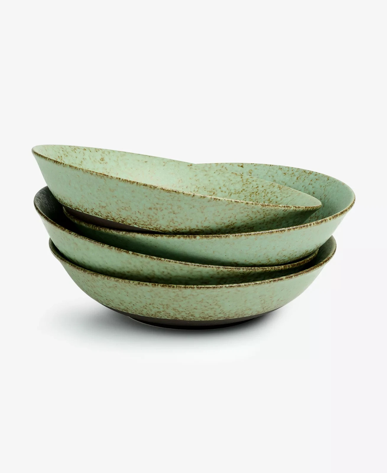 Oake Olive Dinner Bowls, 8.7” Set of 4