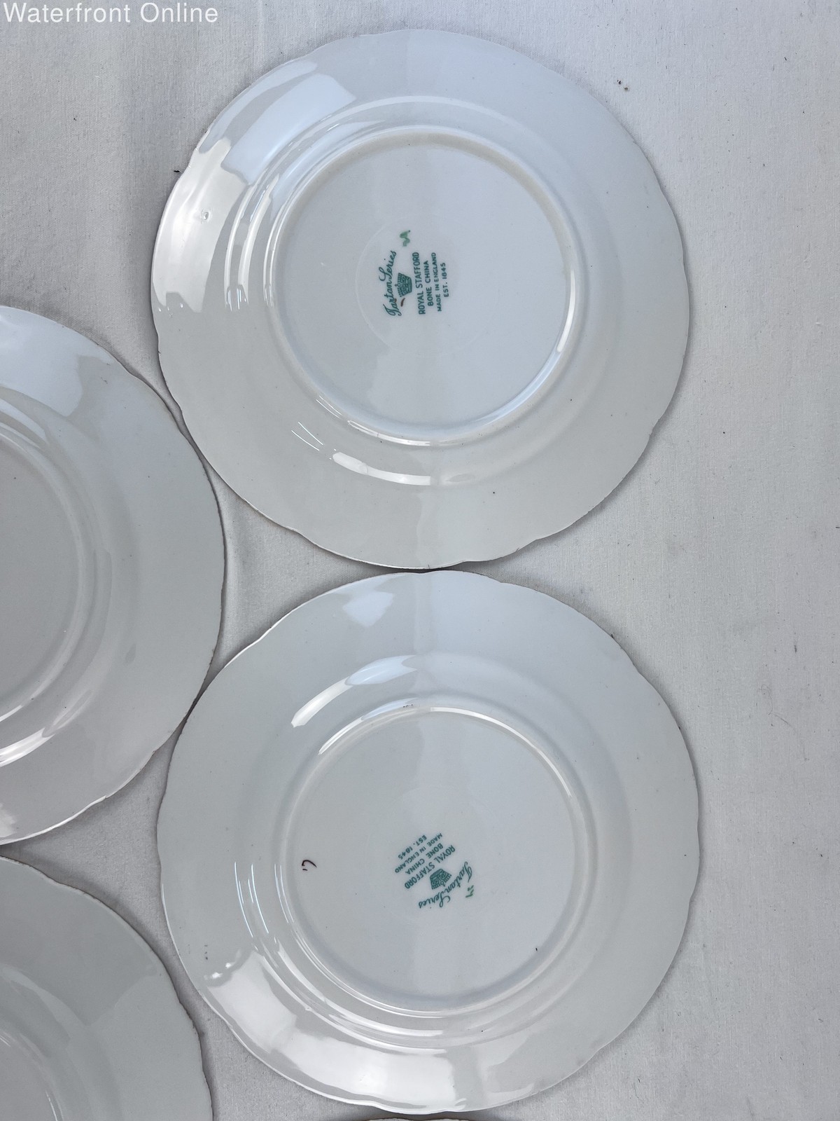 Royal Stafford Tartan Series MacKenzie Bone China 6.5″ Plate Set of 5