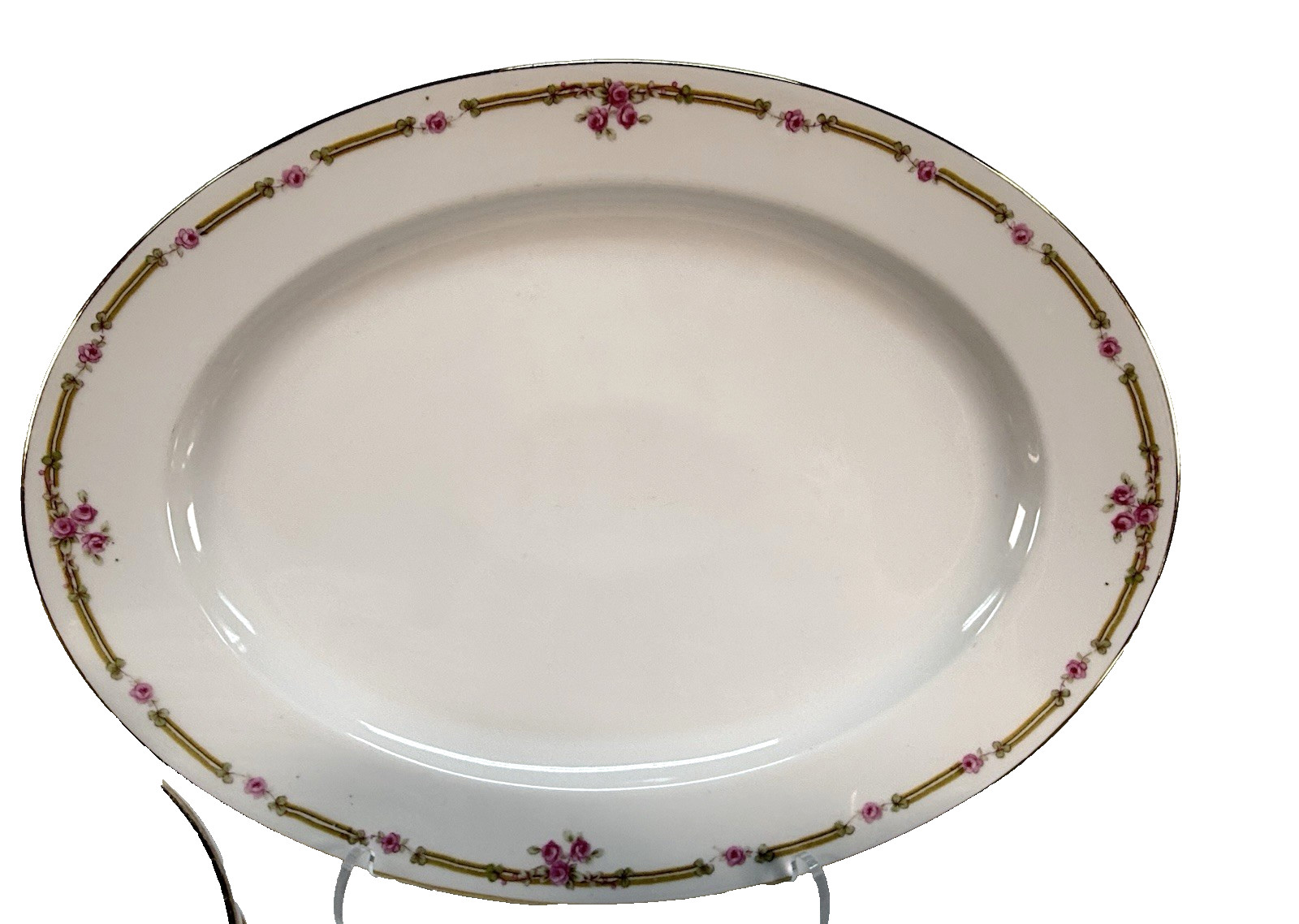 Vintage Heinrich & Co Rosalinda Bavaria China Set – 44pc Pink Rose Gold Trim