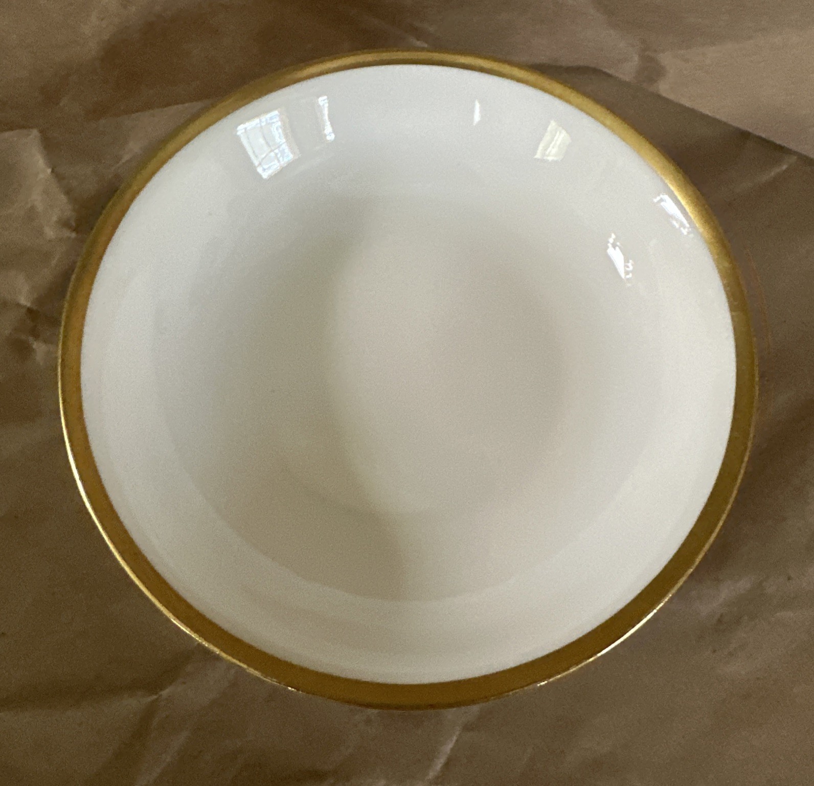 5 Magnificent Gold Encrusted Berries Bowls 5 1/4” Hutschenreuther Selb Bavaria