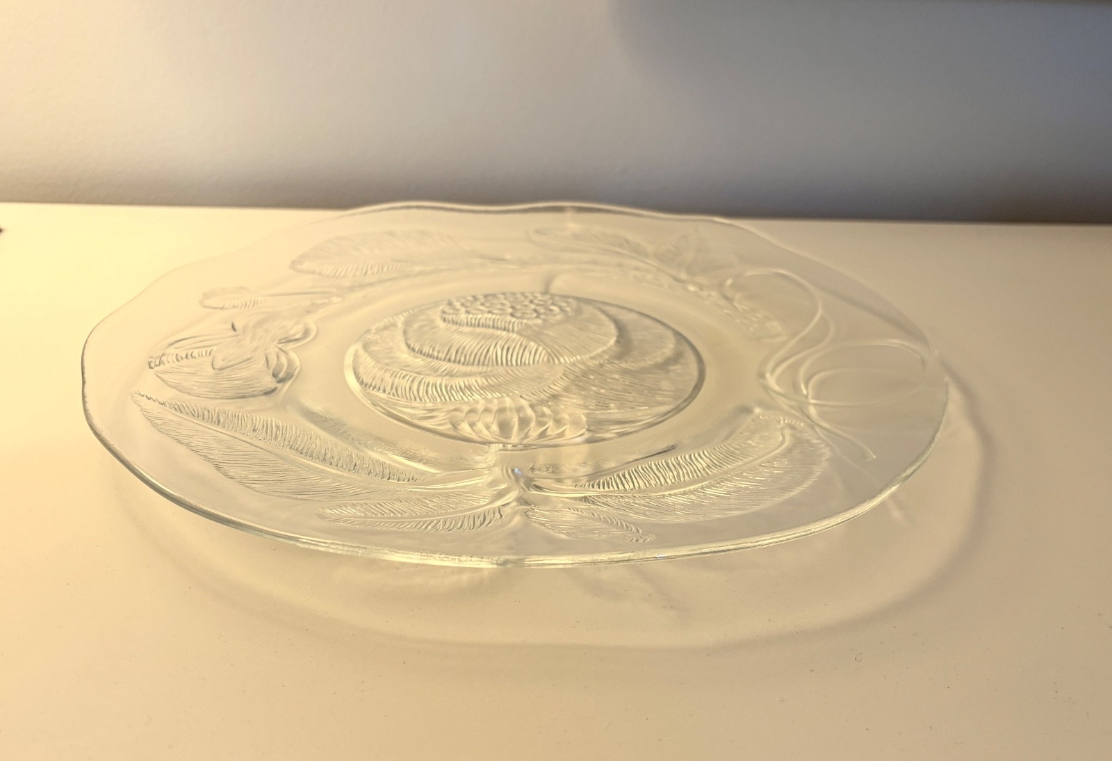 iittala Pioni 11.75” Platter Serving Plate Finland White