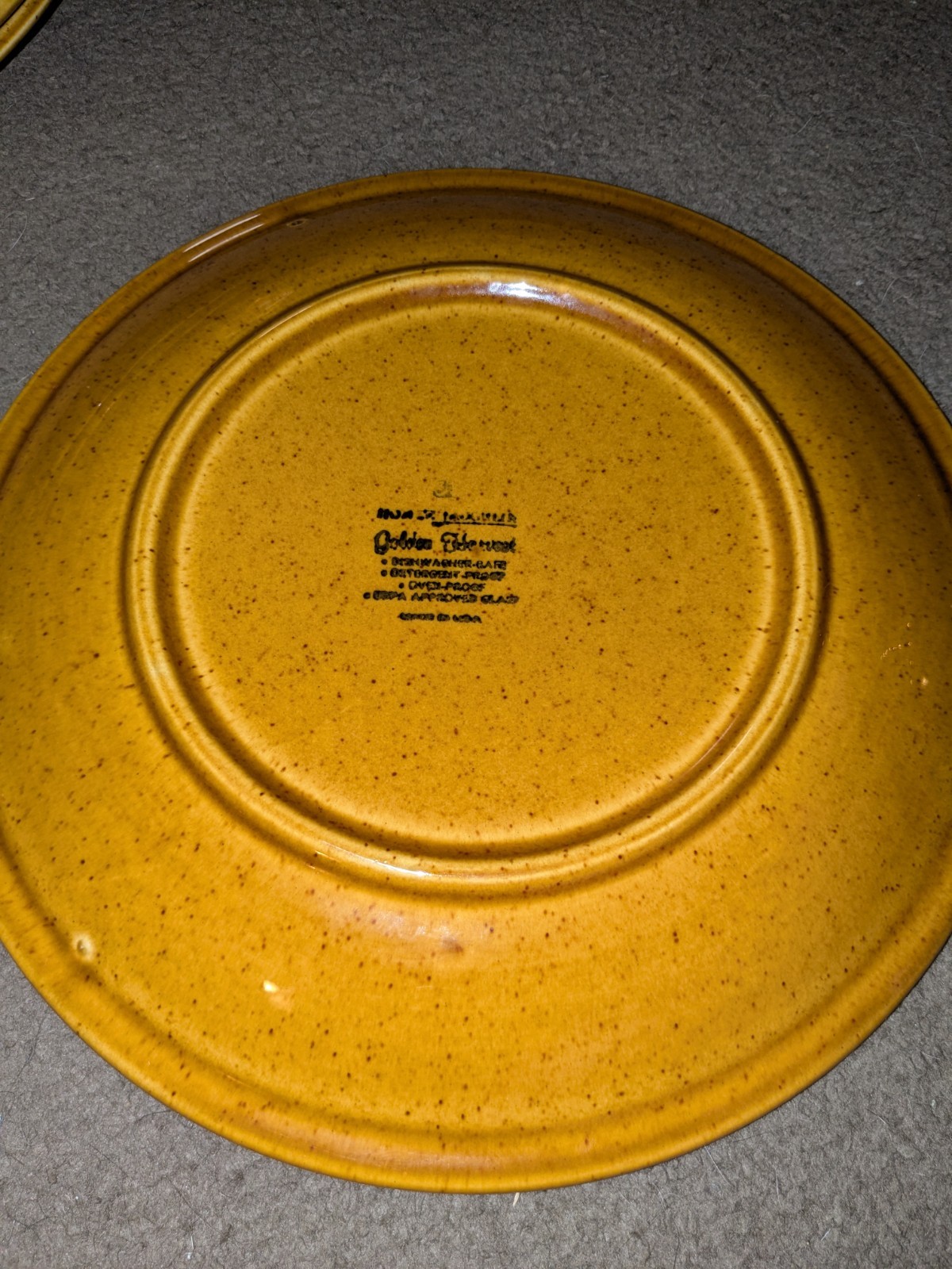 Homer Laughlin Golden Harvest Stoneware 10.25″ Dinner Plate New Replacement