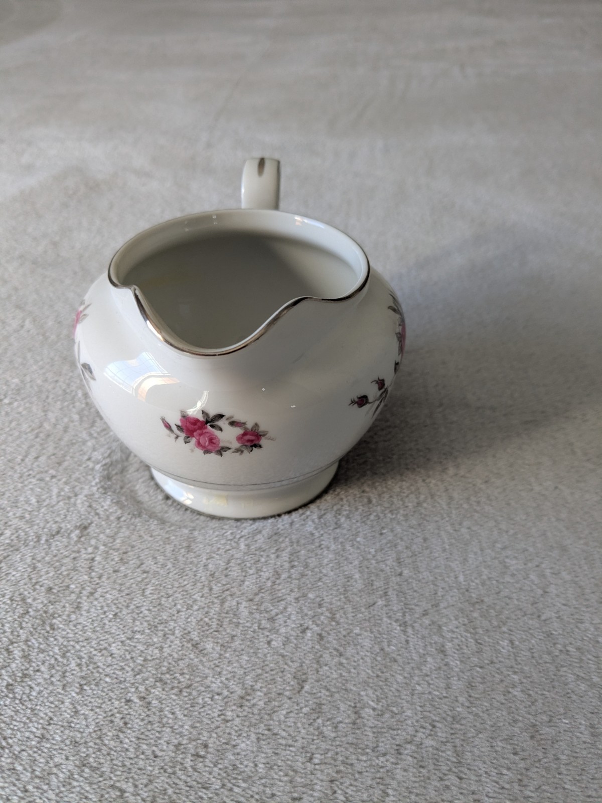 Kyoto Rose Garland Creamer 8047 Fine China Japan