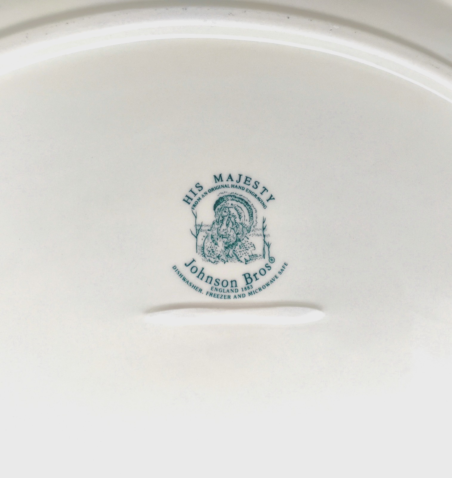 Johnson Brothers Bros HIS MAJESTY Large Turkey Platter Thanksgiving 15.5″ x 13″