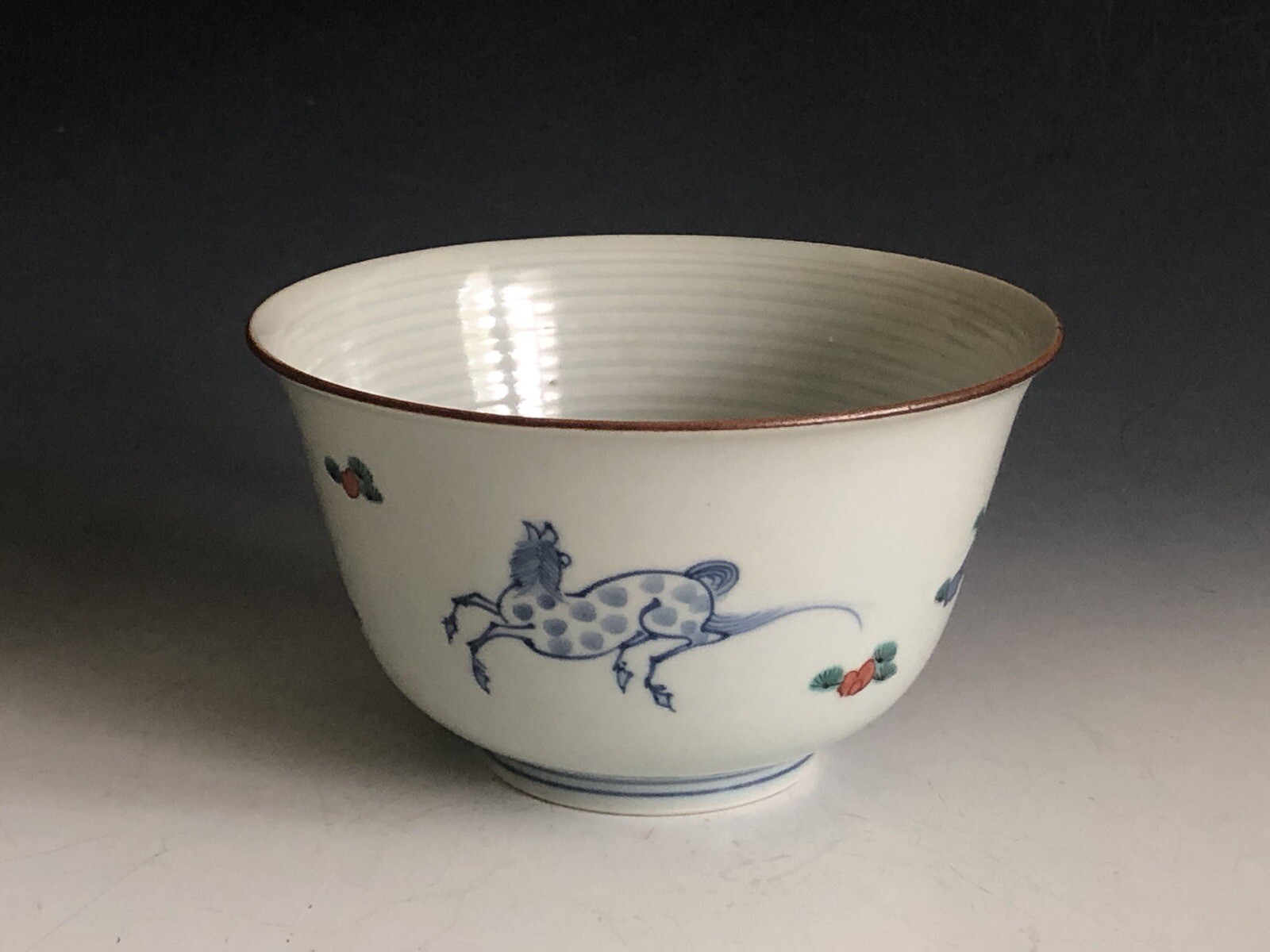 A kakiemon Style Bowl Made In Occupied Japan