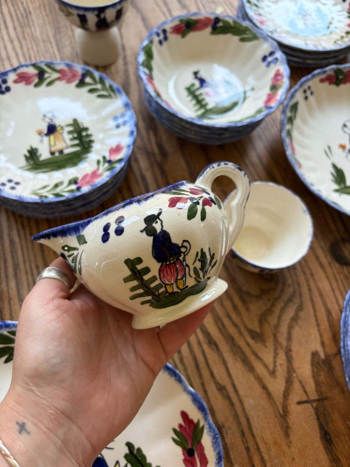 Rare-to-Find Blue Ridge Pottery Set