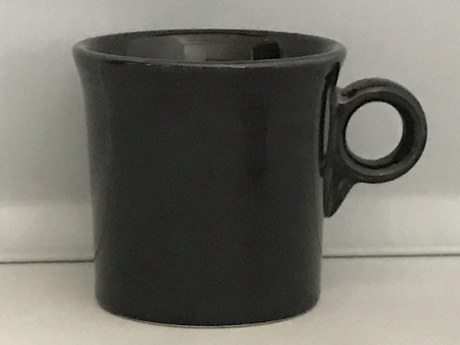 HLC Fiesta USA – Ring Handle Coffee Mug – Black – Contemporary Original 10.25 oz