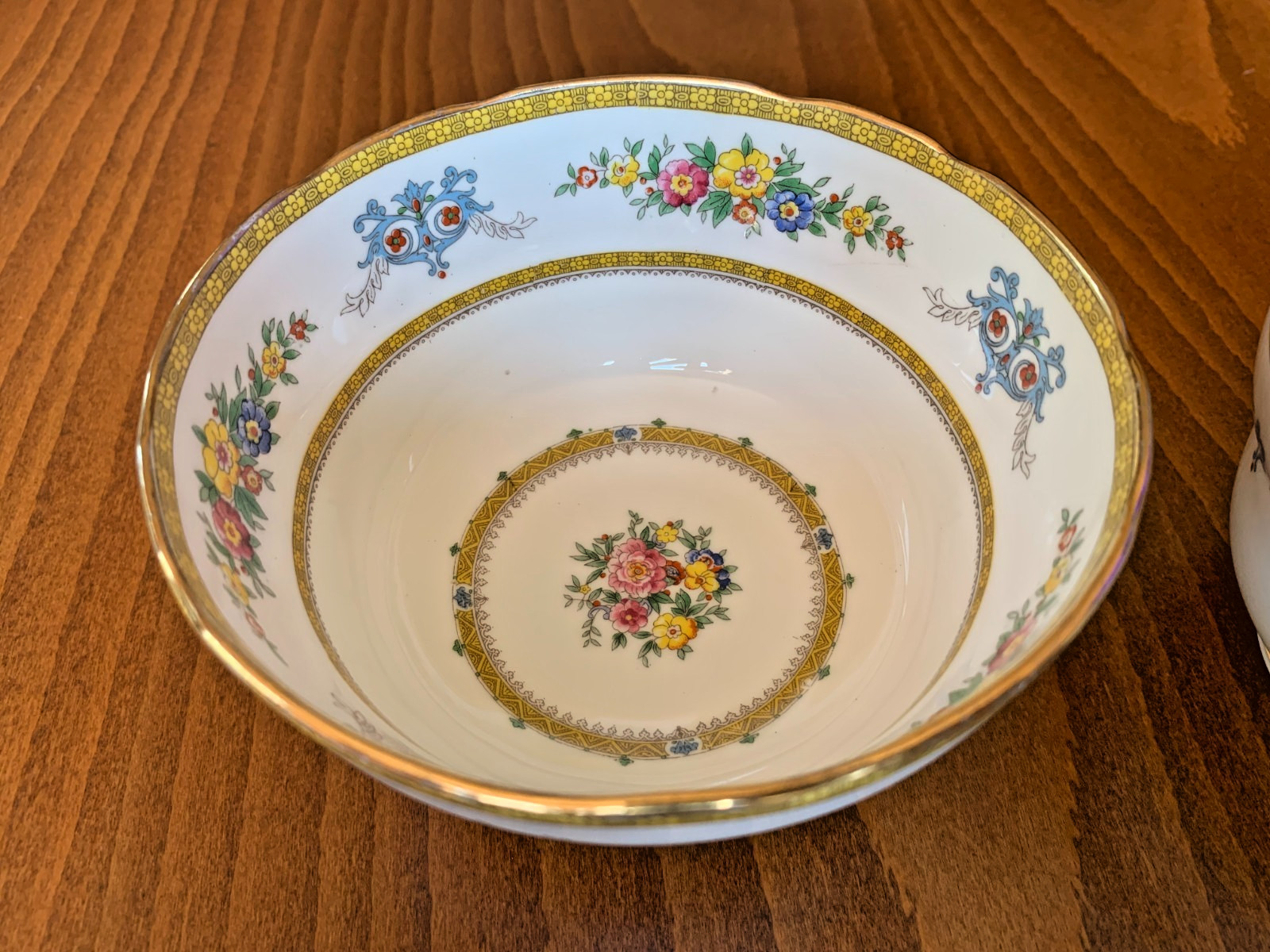 Art Deco PARAGON Fine China ONTARIO 5524 Set Milk Jug Two Sugar Nut Bowls c.1930