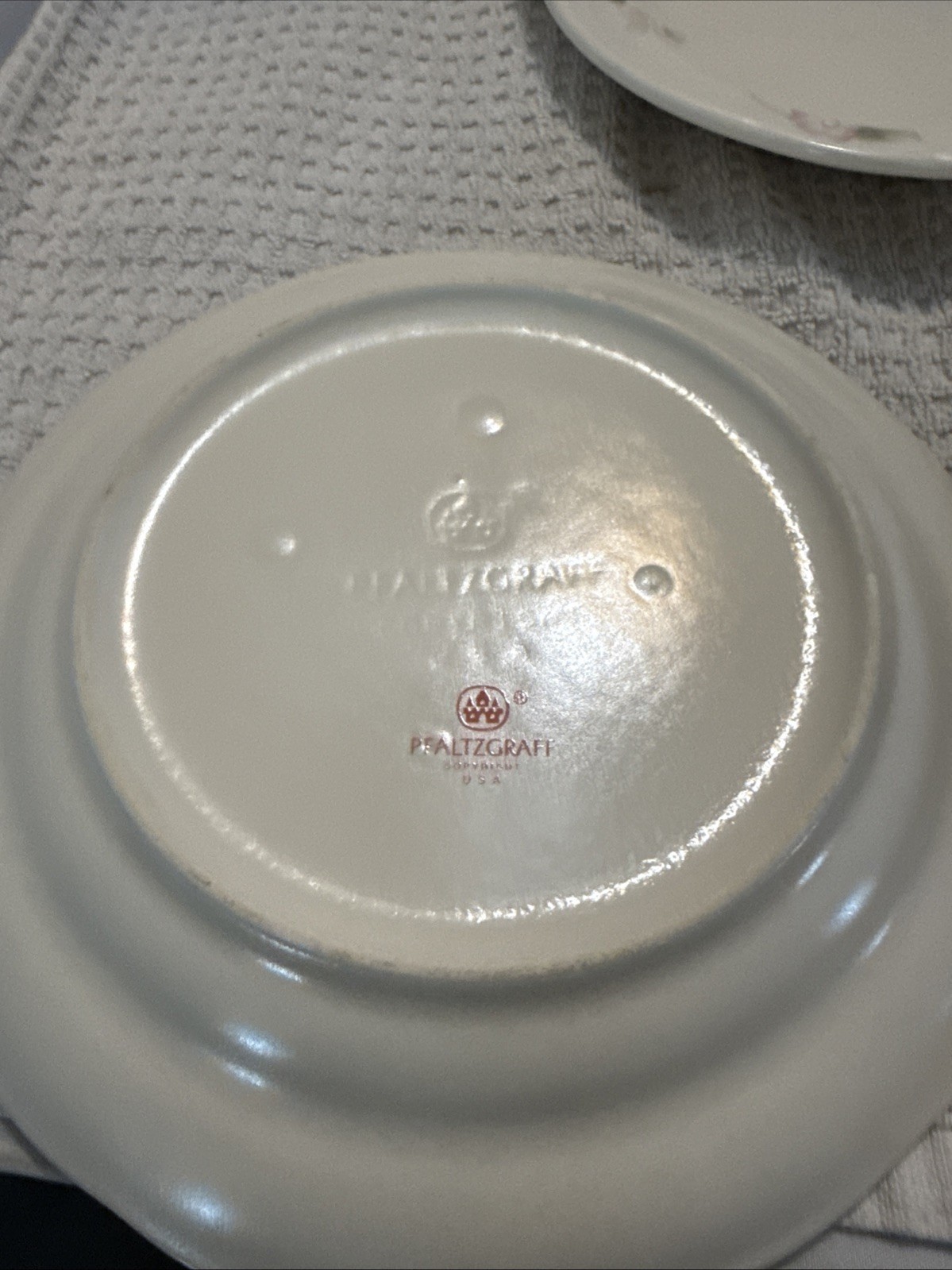 Pfaltzgraff Tea Rose Salad/Bread/Dessert Plates 7 1/4″ – Set of 6