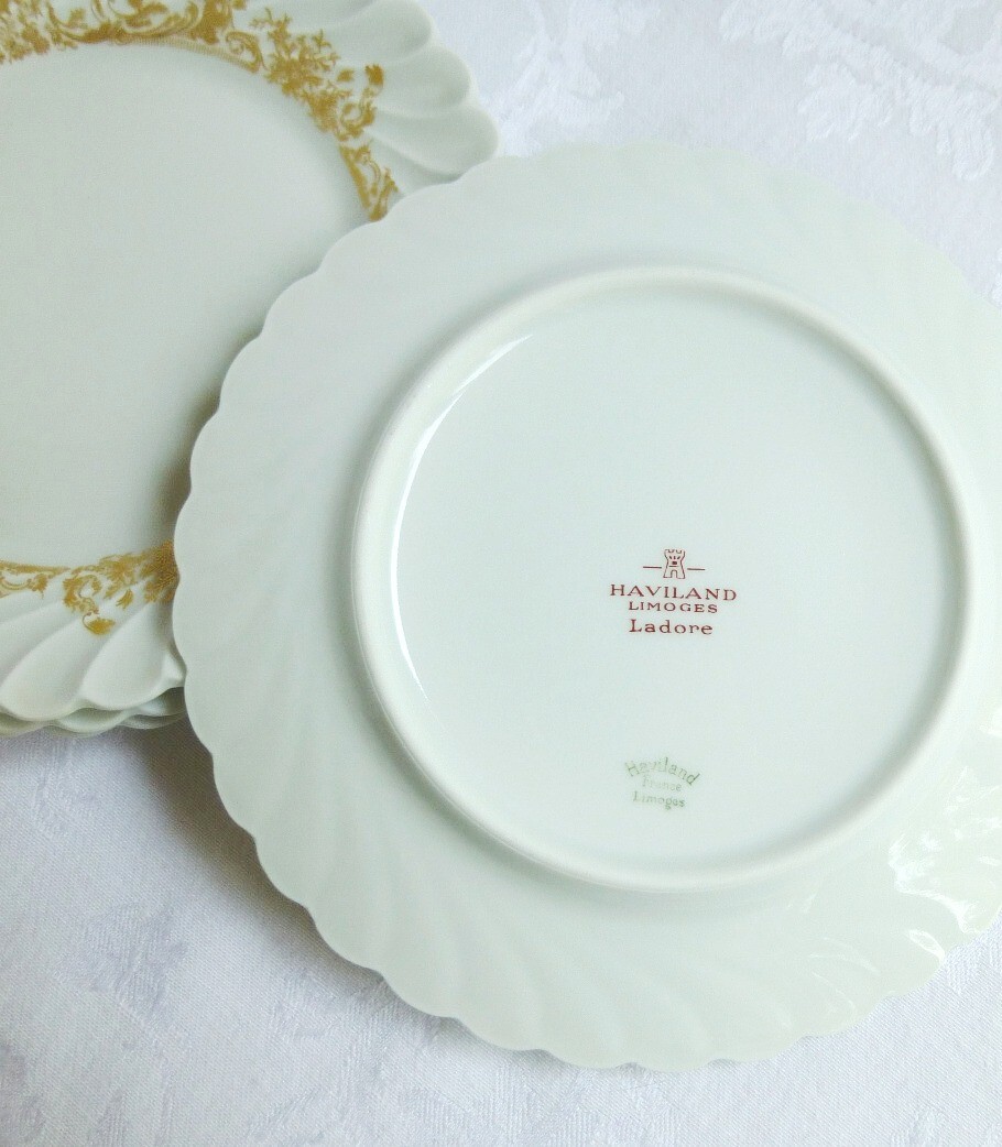 Haviland French Limoges Ladore (2) Bread Plates