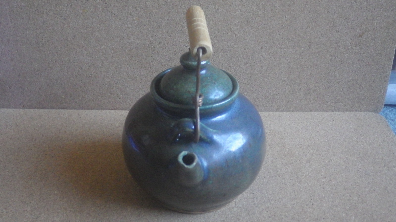2010 JUGTOWN POTTERY B OWEN BMO TEAPOT SEAGROVE NORTH CAROLINA