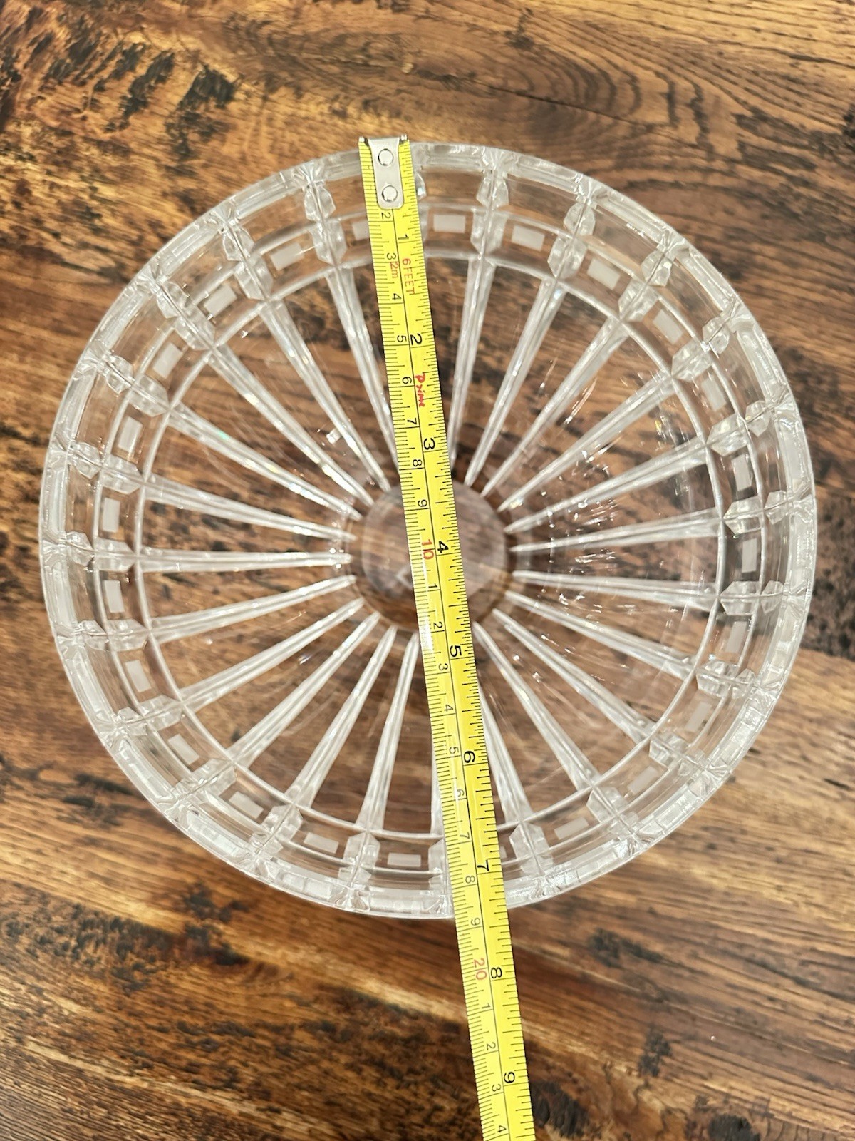 Vintage Marquis Waterford Crystal Quadrata Large Bowl (7.5” Diameter)