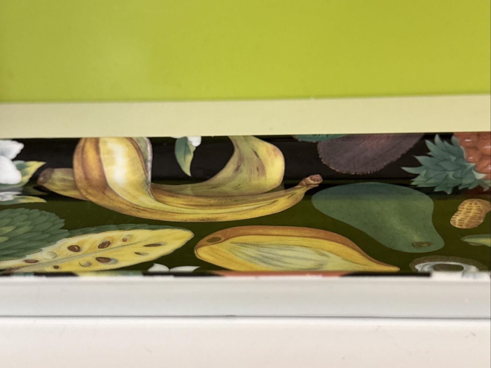 Rare Vintage Philippe Deshoulieres Limoges Tropical Fruits Porcelain Tray 16”