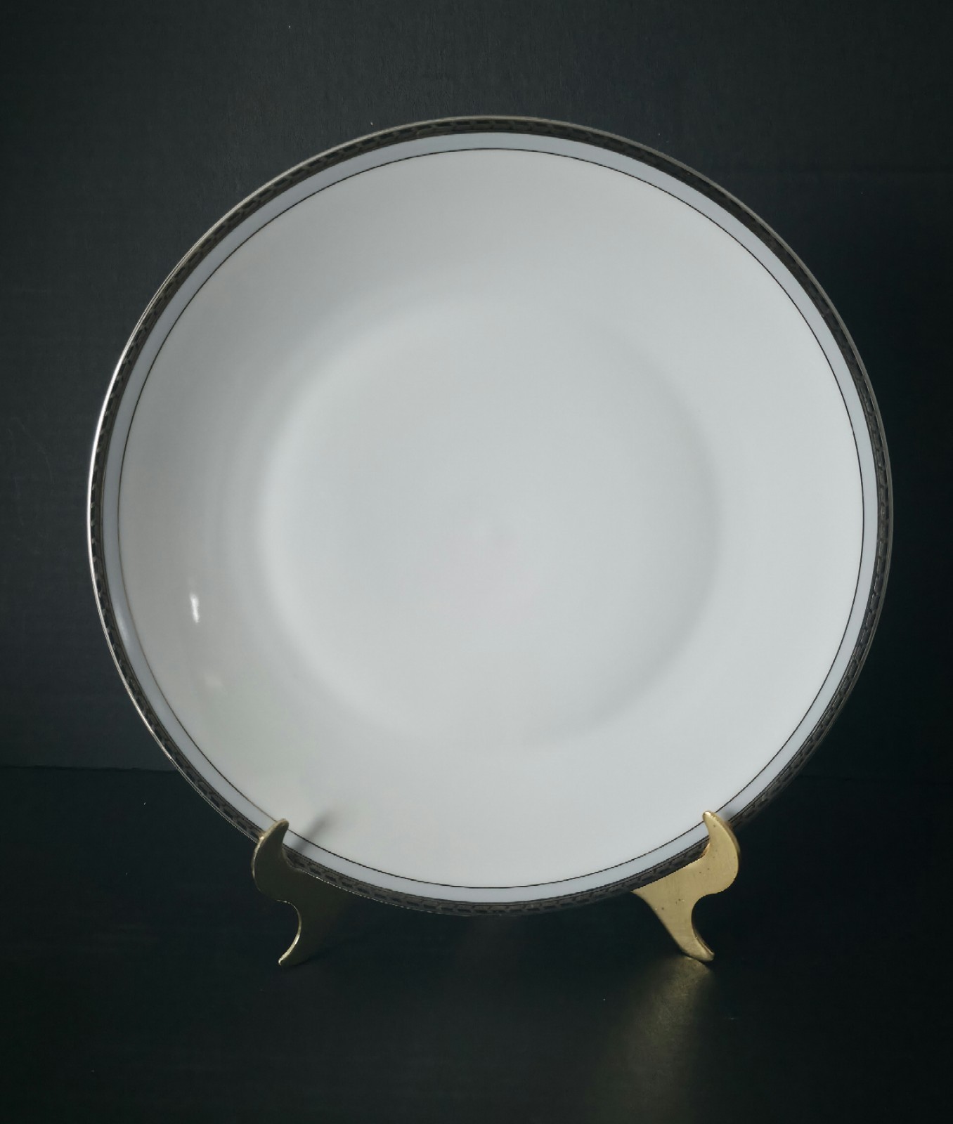 Rosenthal Bettina (3289) Dinnerware Pieces (You Pick) White/Blue & Platinum Band