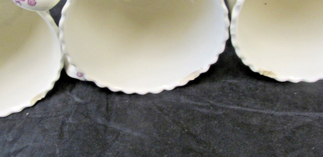 PATTERN CAMPAGNA BY SPODE CHINA DEMITASSE CUP/SAUCER 2 1/8″ TALL 4 5/8 IN