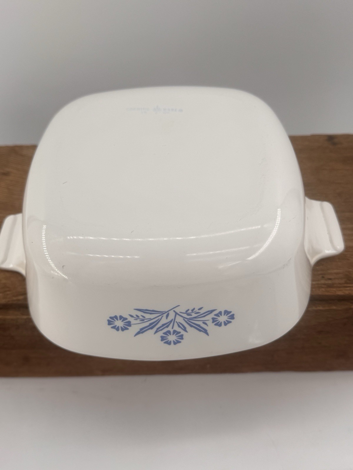 3 VTG Corning Ware Blue Cornflower Casserole Dishes with Lids Bakeware Kitchen