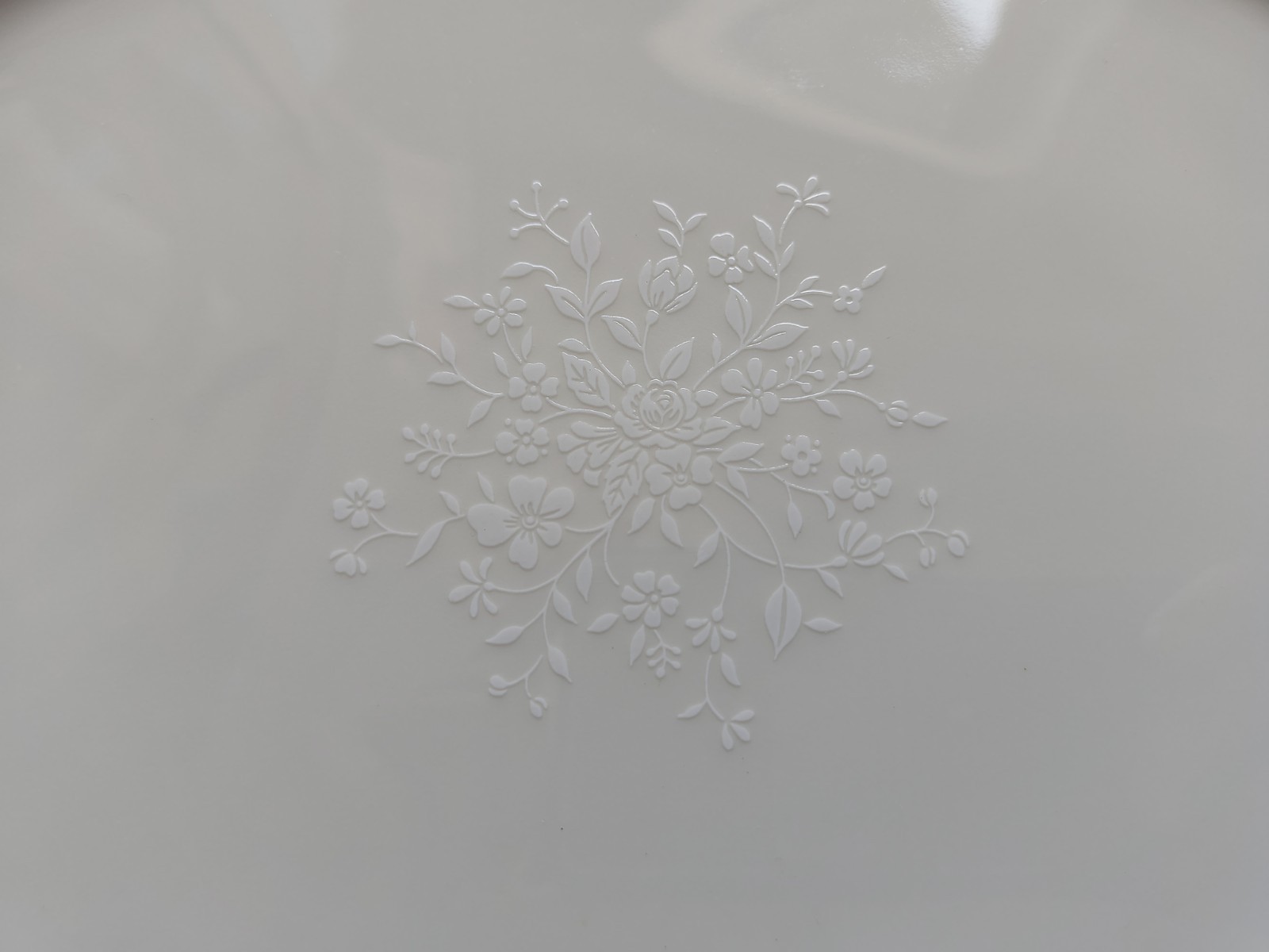Noritake Chandon Platinum (7367) One 14″ Oval Serving Platter Ivory Bone China