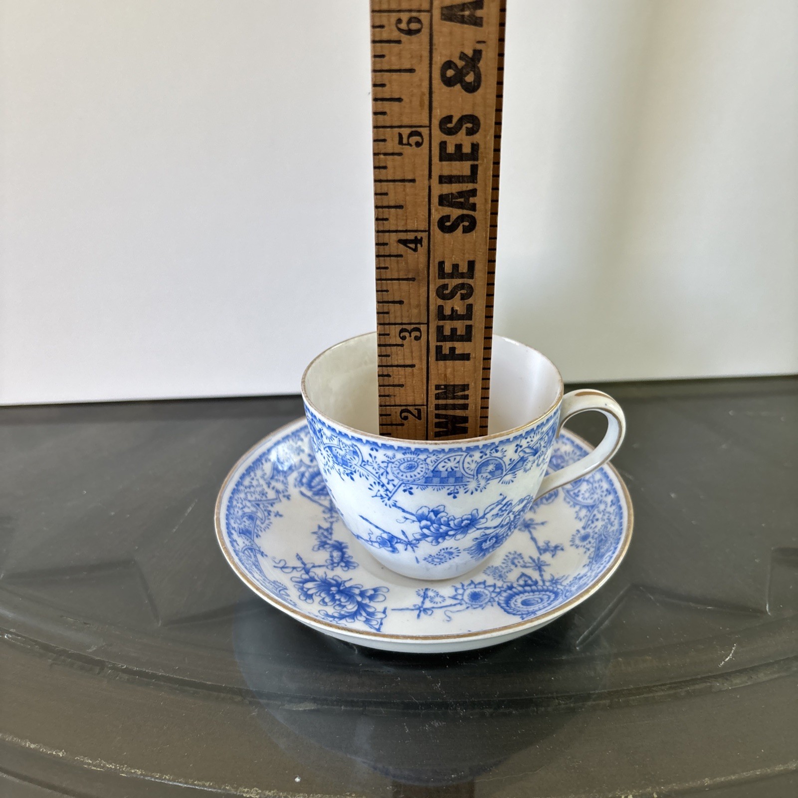 Minton Melton Pattern Blue Transferware Pieces