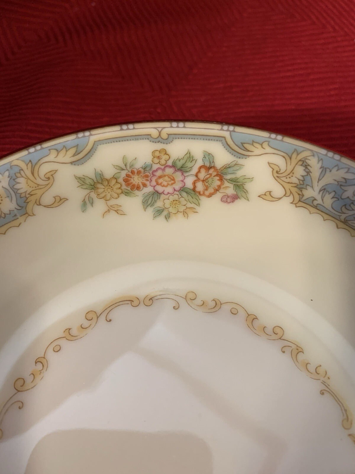 Set of 2 Noritake Royce 660 Fruit/Dessert Bowls Floral & Gold Trim Qty. Avail