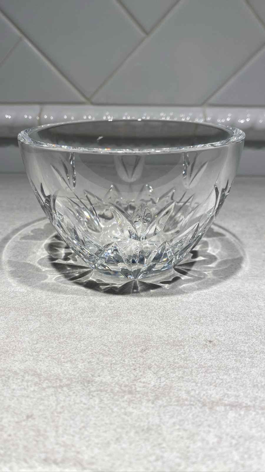 Waterford Crystal Tulip Bowl 4 Inch Small Serving Dish Nut Candy