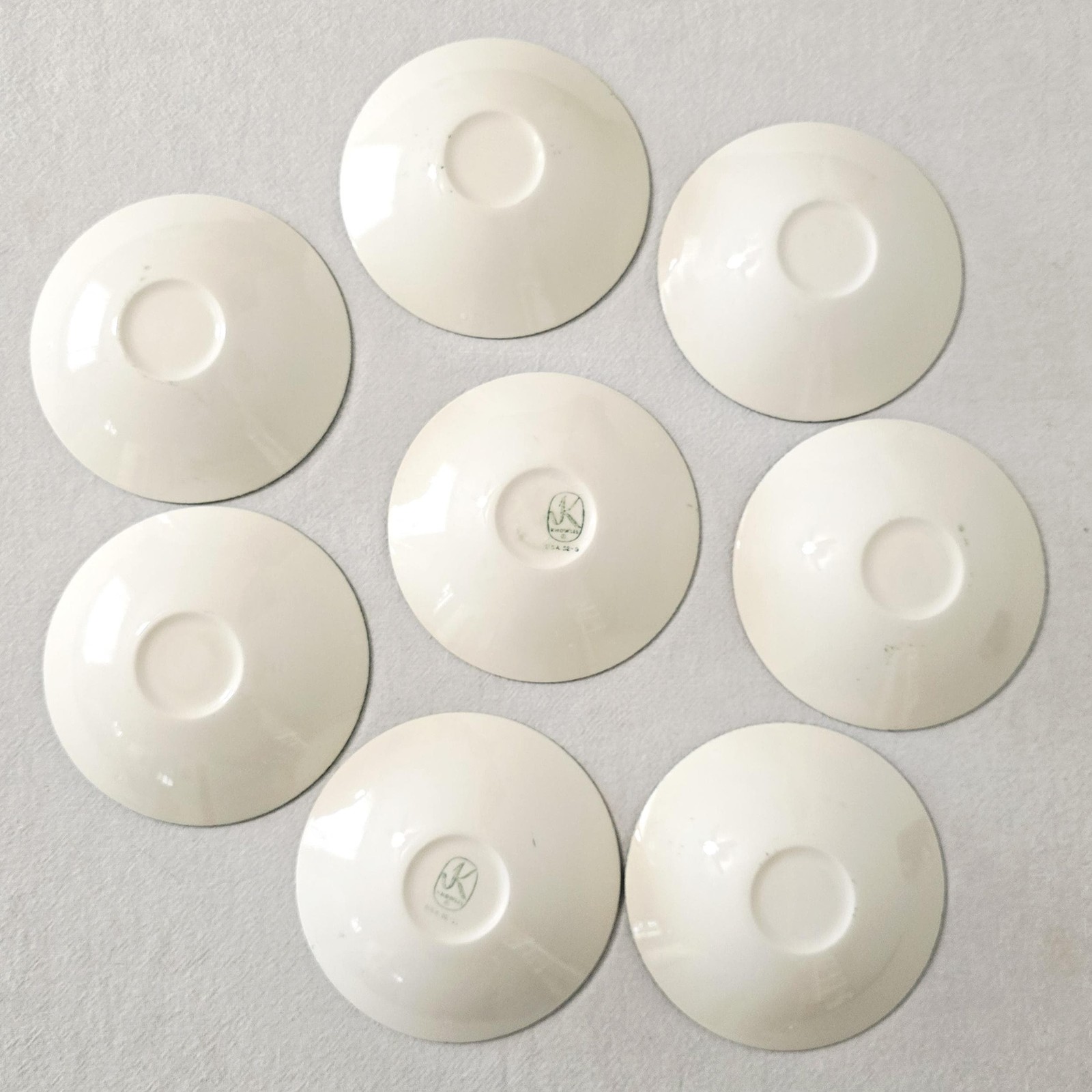 Edwin Knowles Pasadena Green Plaid Dinnerware Replacement Pieces, Mid Century
